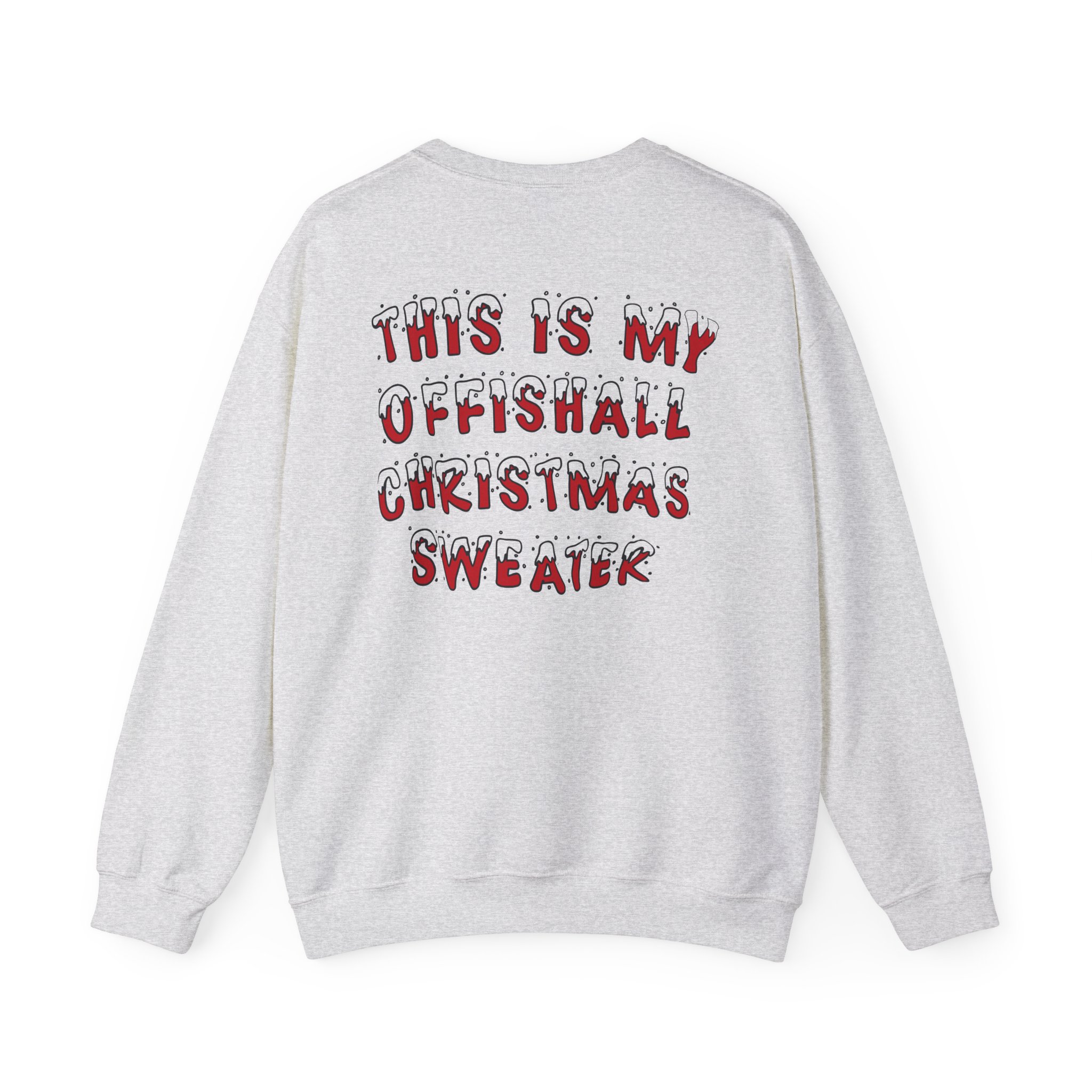 Kardinal Offishall This is My Offishall Christmas Sweater Unisex Heavy Blendâ„¢ Crewneck Sweatshirt