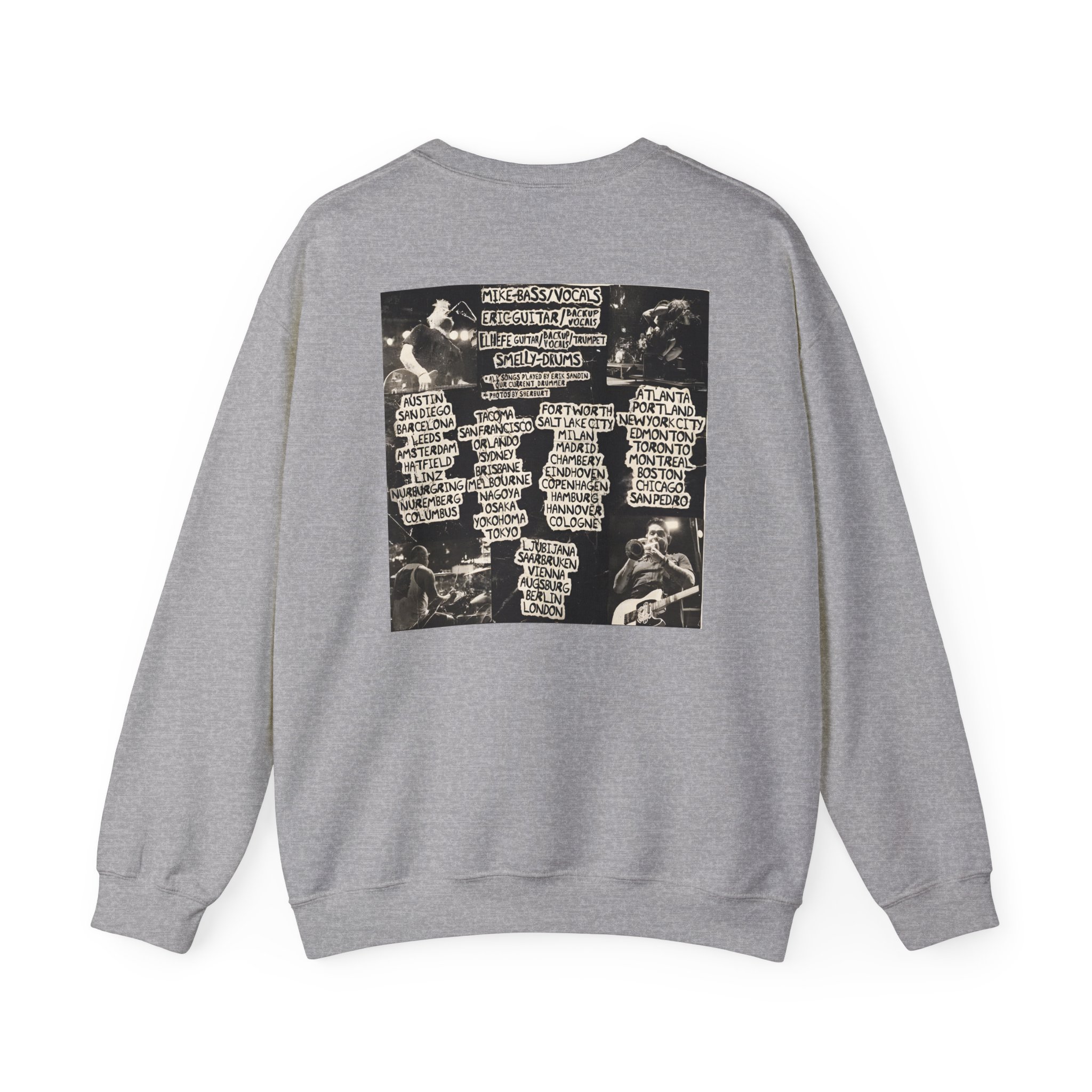 Nofx Og Skull Unisex Heavy Blendâ„¢ Crewneck Sweatshirt