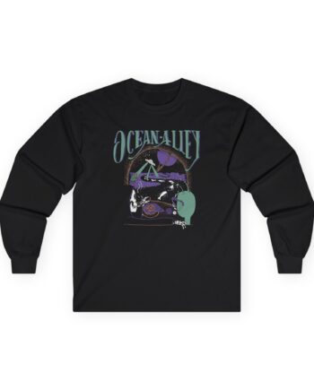 Ocean Alley Alien Unisex Ultra Cotton Long Sleeve Tee