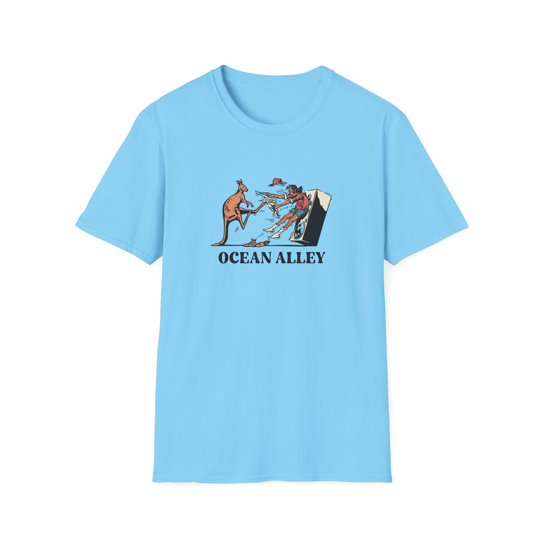 Ocean Alley Kanga Kick Unisex Softstyle T-Shirt
