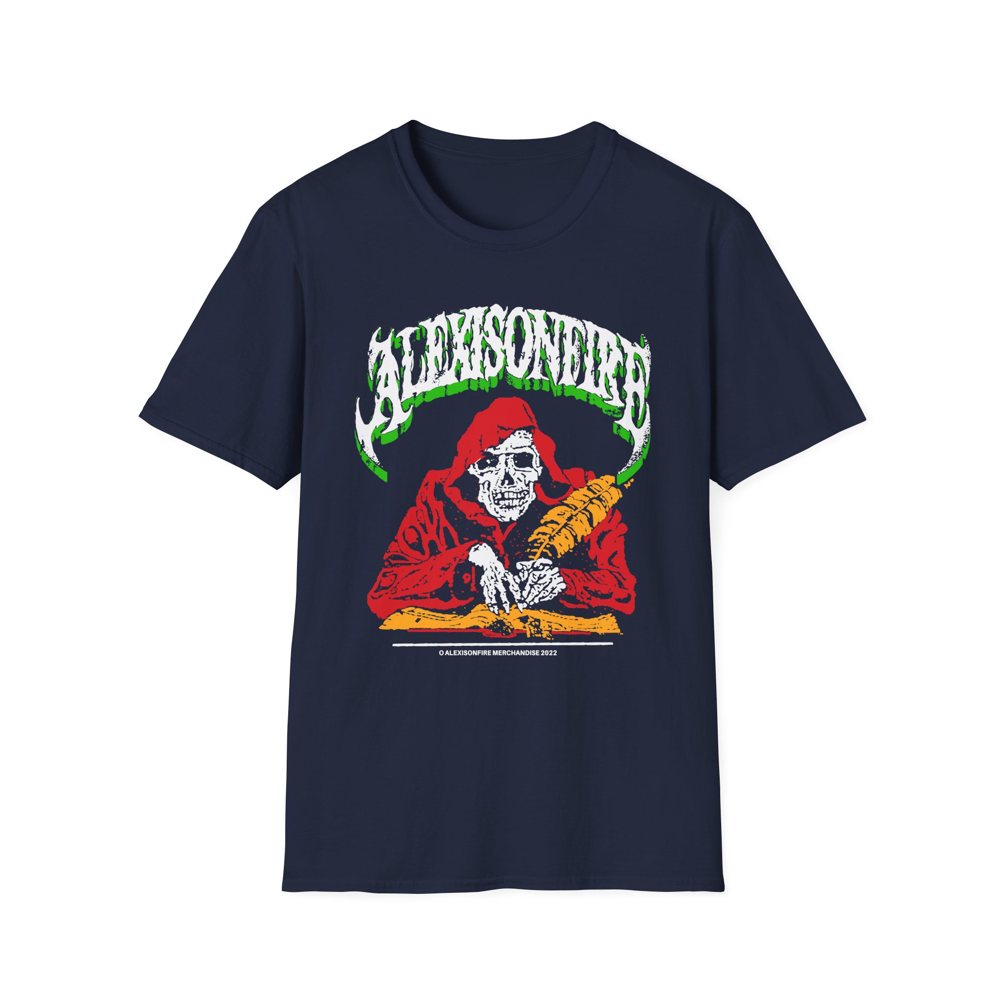 Alexisonfire Skelwrite Unisex Softstyle T-Shirt