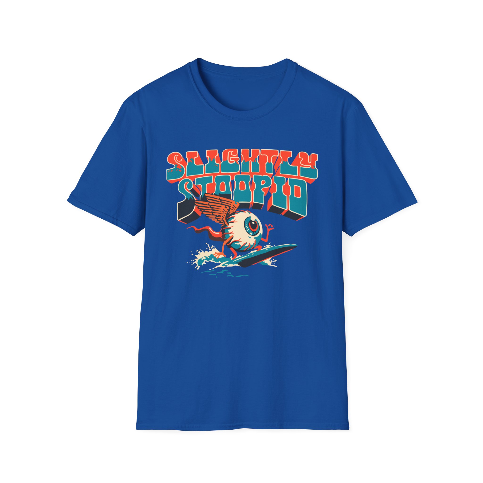 Slightly Stoopid Surfing Eyeball Unisex Softstyle T-Shirt