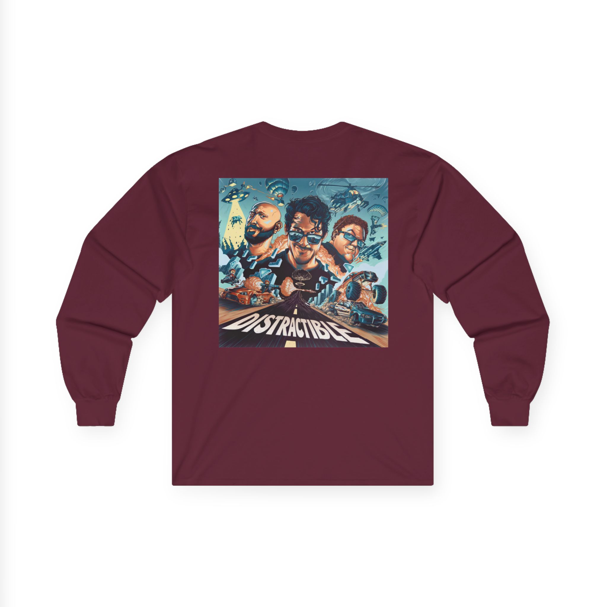 Distractible Unisex Ultra Cotton Long Sleeve Tee