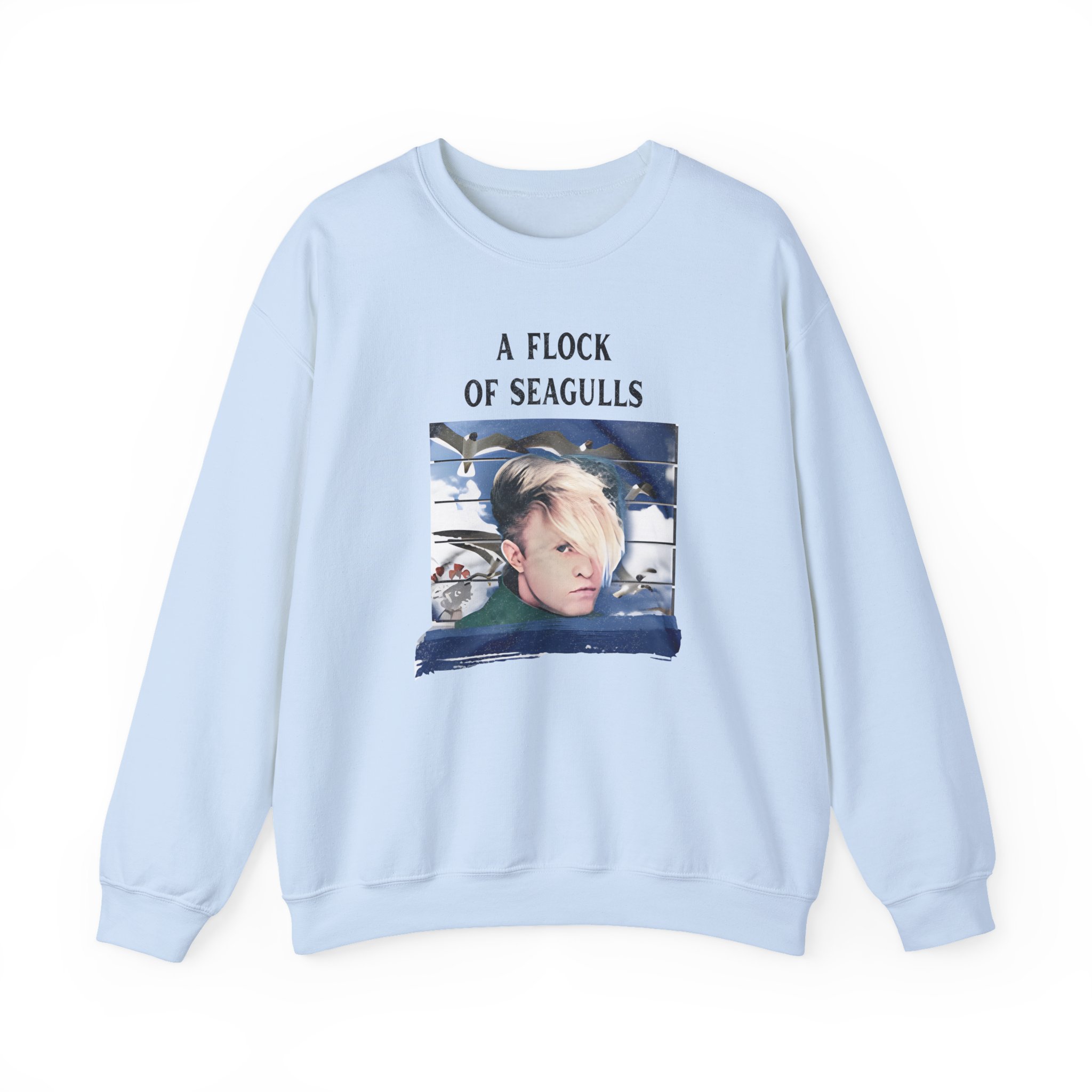 A Flock of Seagulls Birds in Flight Unisex Heavy Blendâ„¢ Crewneck Sweatshirt