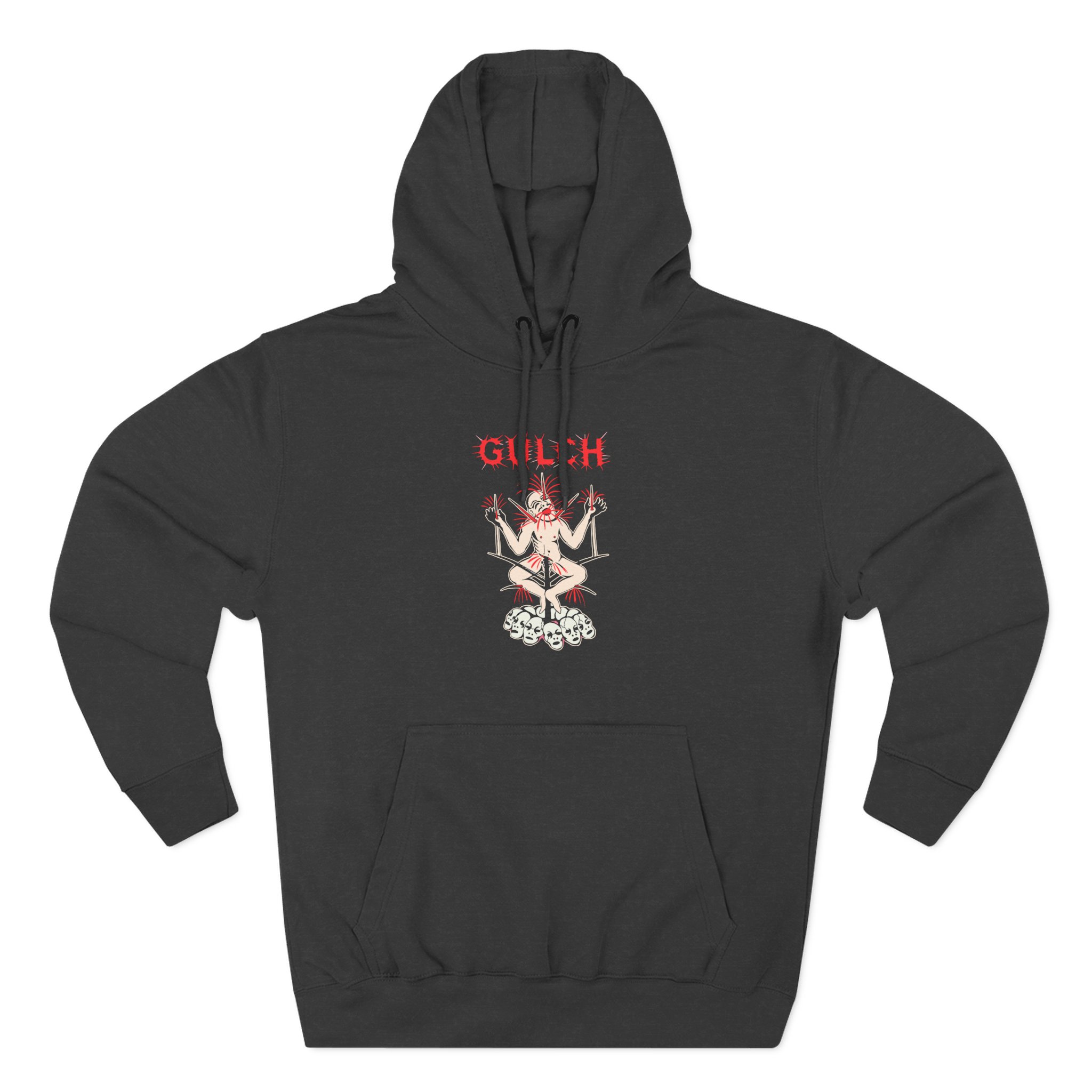 Gulch Impaled Three-Panel Fleece Hoodie