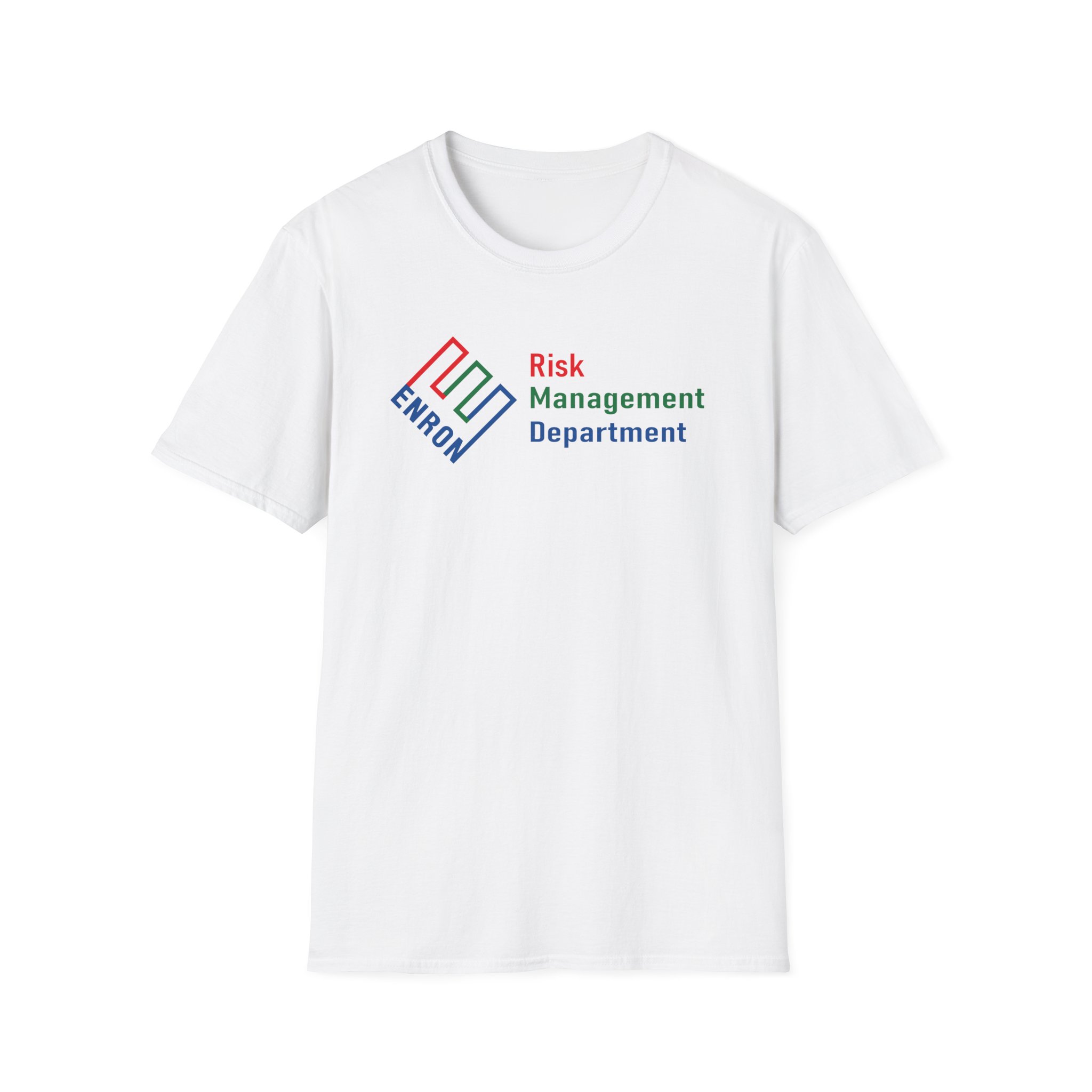 Atrioc Enron Risk Management Department Unisex Softstyle T-Shirt