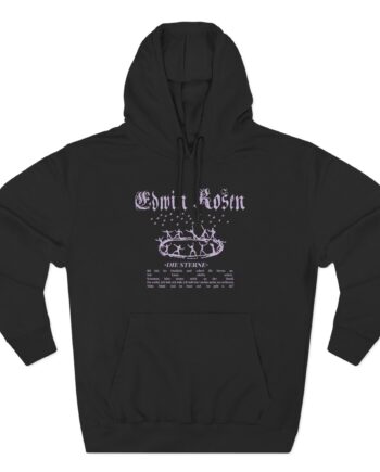 Edwin Rosen Three-Panel Fleece Hoodie