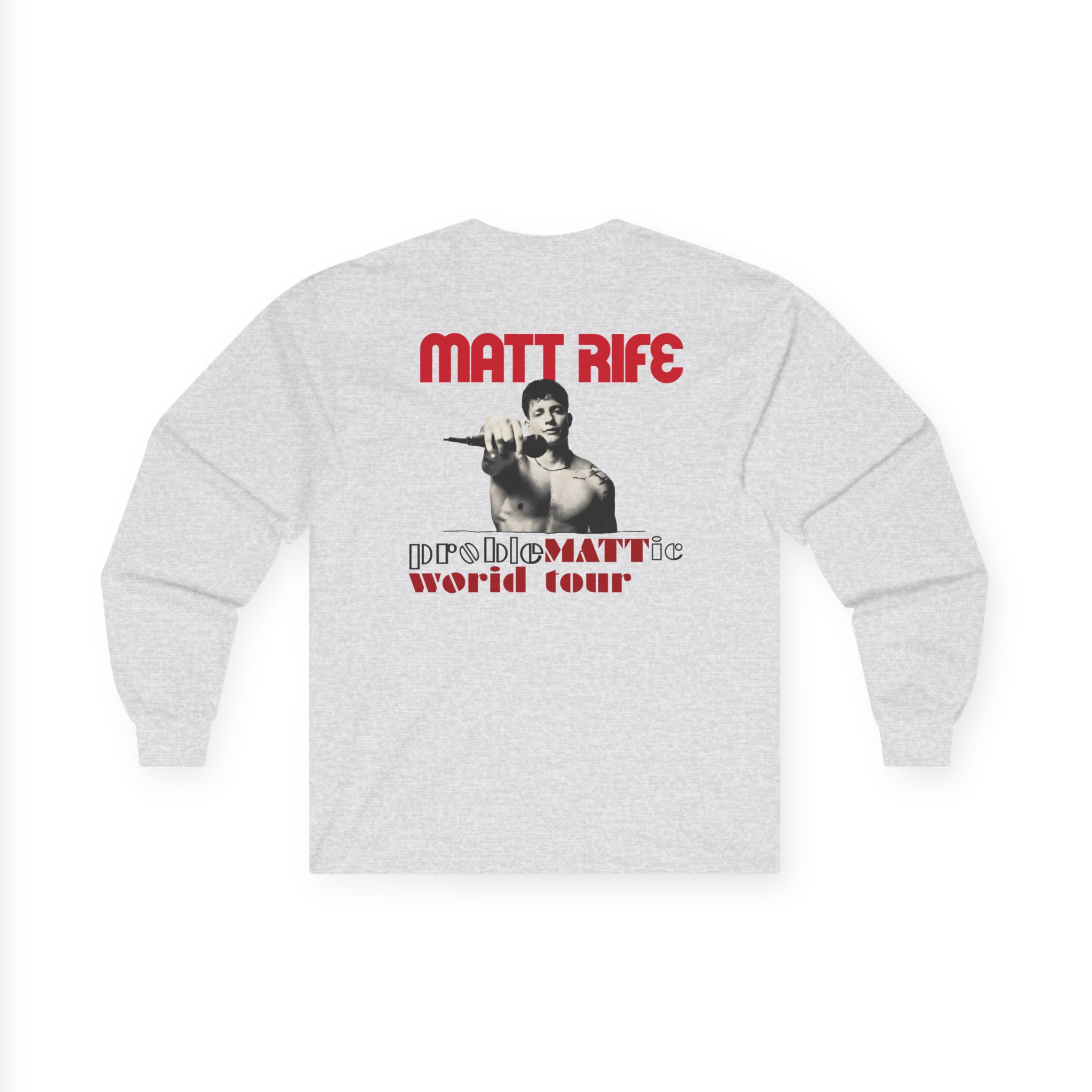 Matt Rife Problemattic Tour Pic Unisex Ultra Cotton Long Sleeve Tee