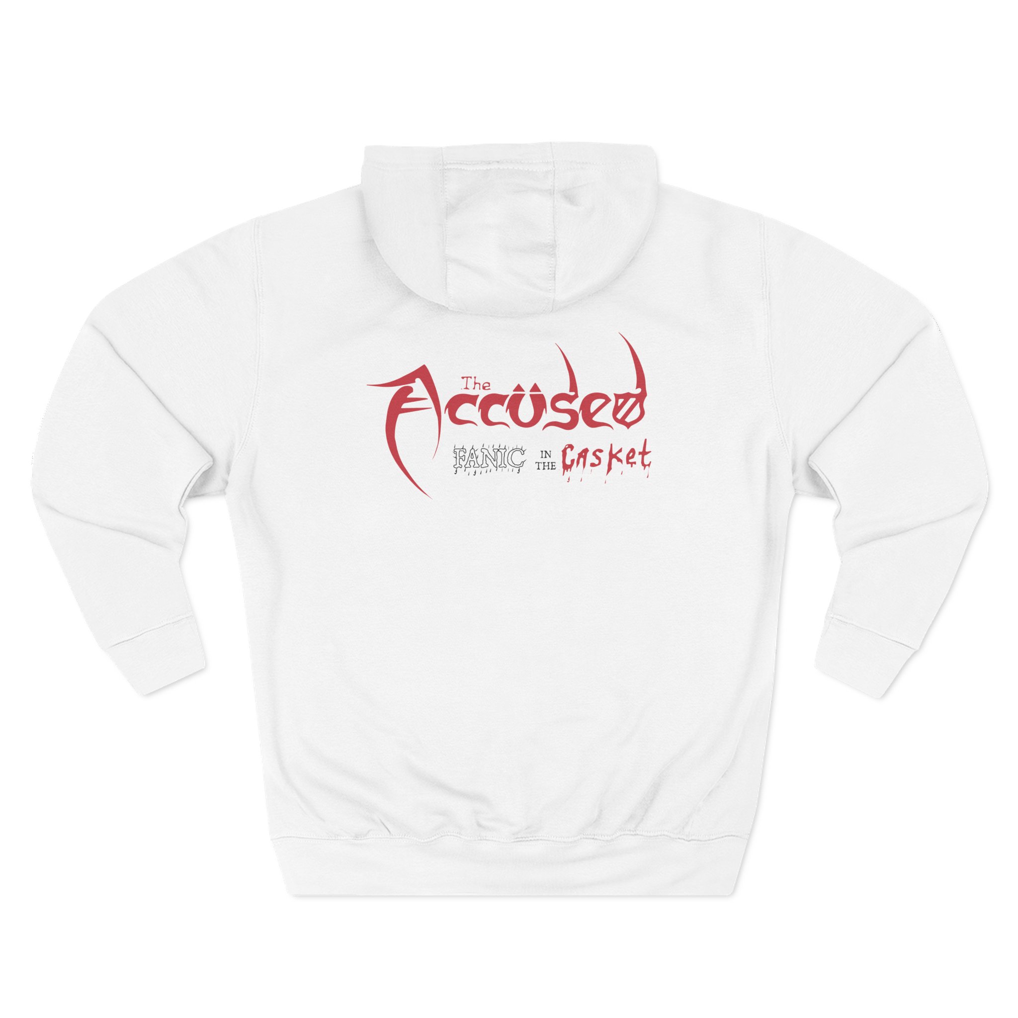 Accused Ad Panic in the Casket Three-Panel Fleece Hoodie