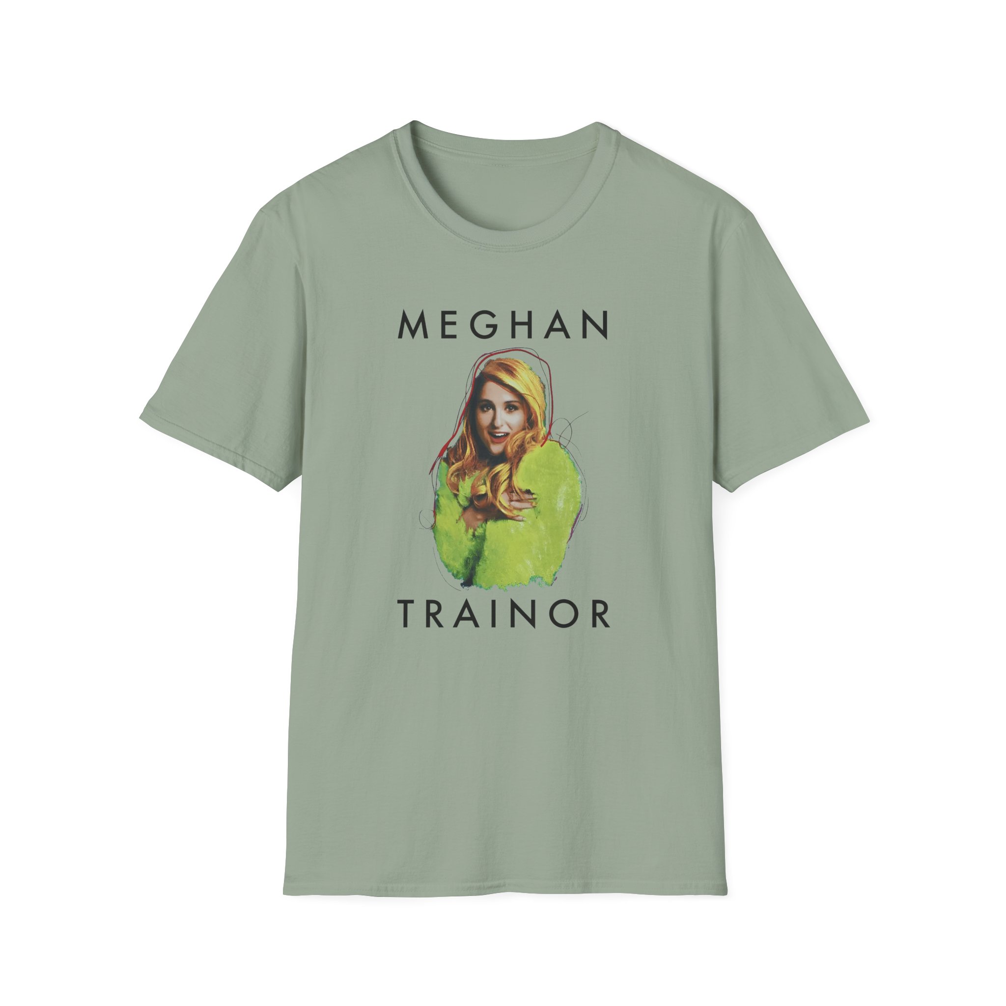 Meghan Trainor Title Pose Girls Unisex Softstyle T-Shirt