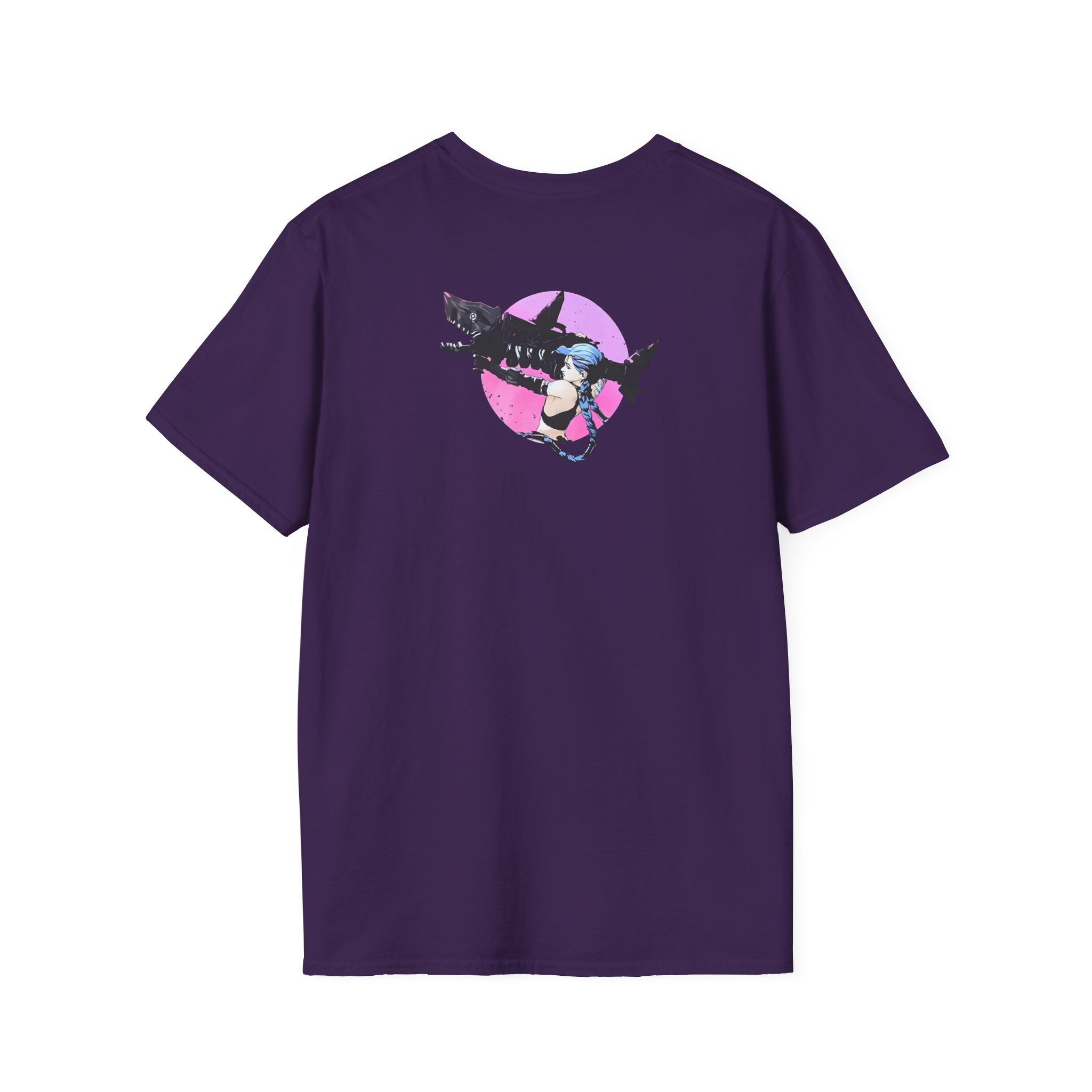 Jinx Arcane Gun Unisex Softstyle T-Shirt