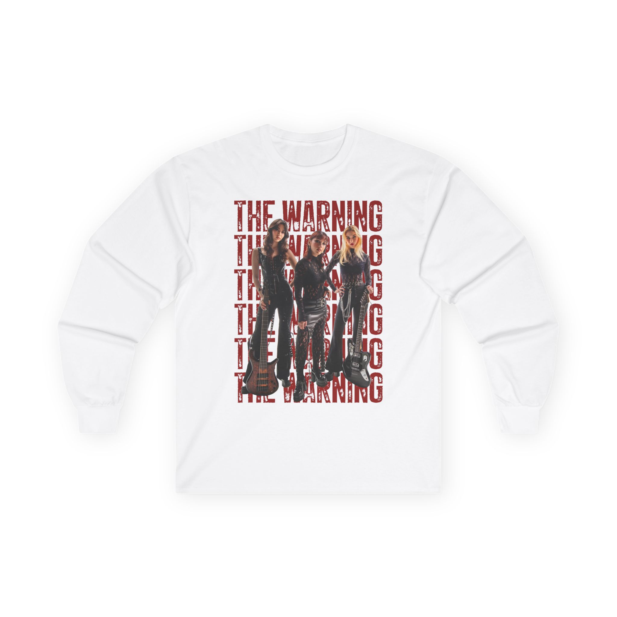 The Warning Stacked Unisex Ultra Cotton Long Sleeve Tee