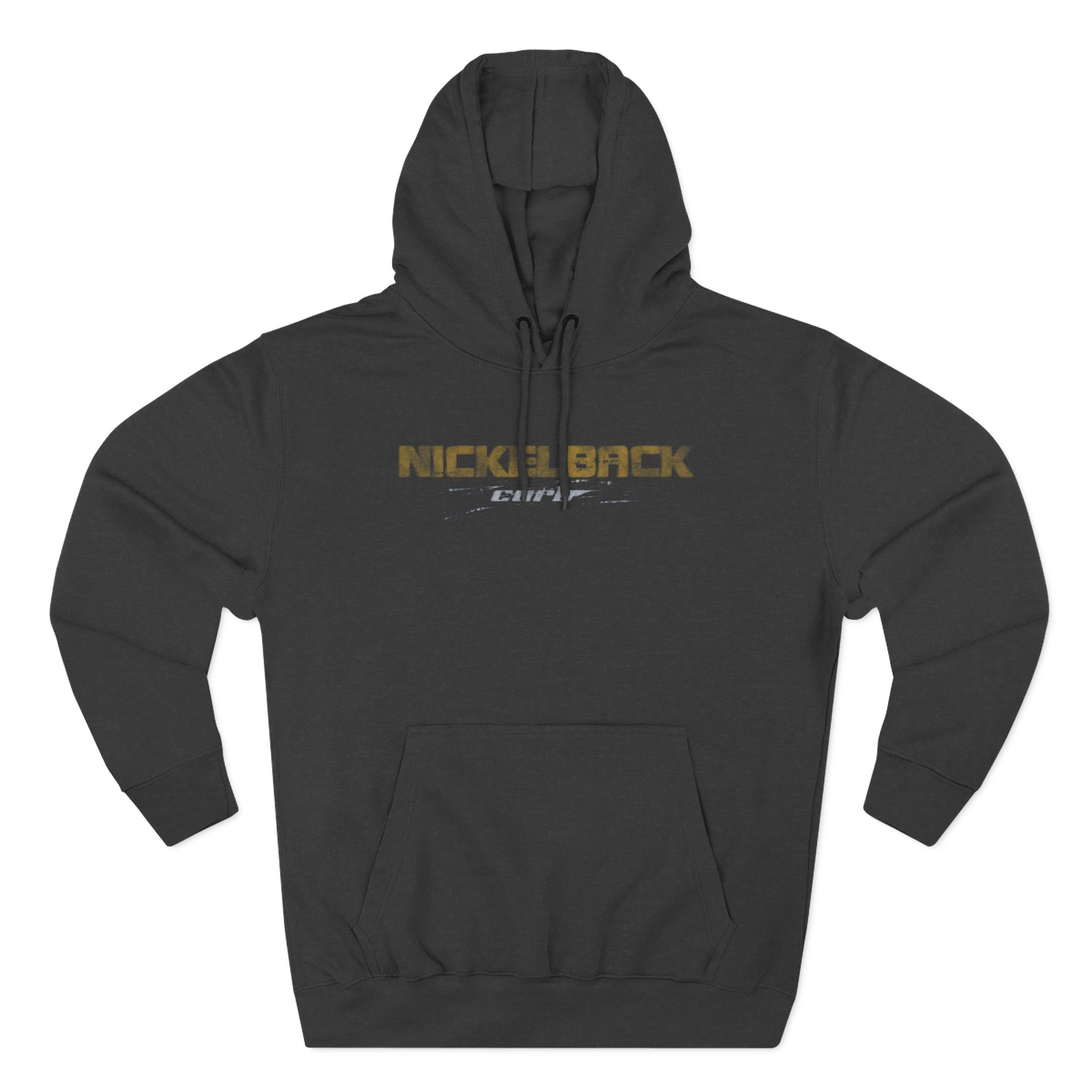 Nickelback Curb Logo Three-Panel Fleece Hoodie