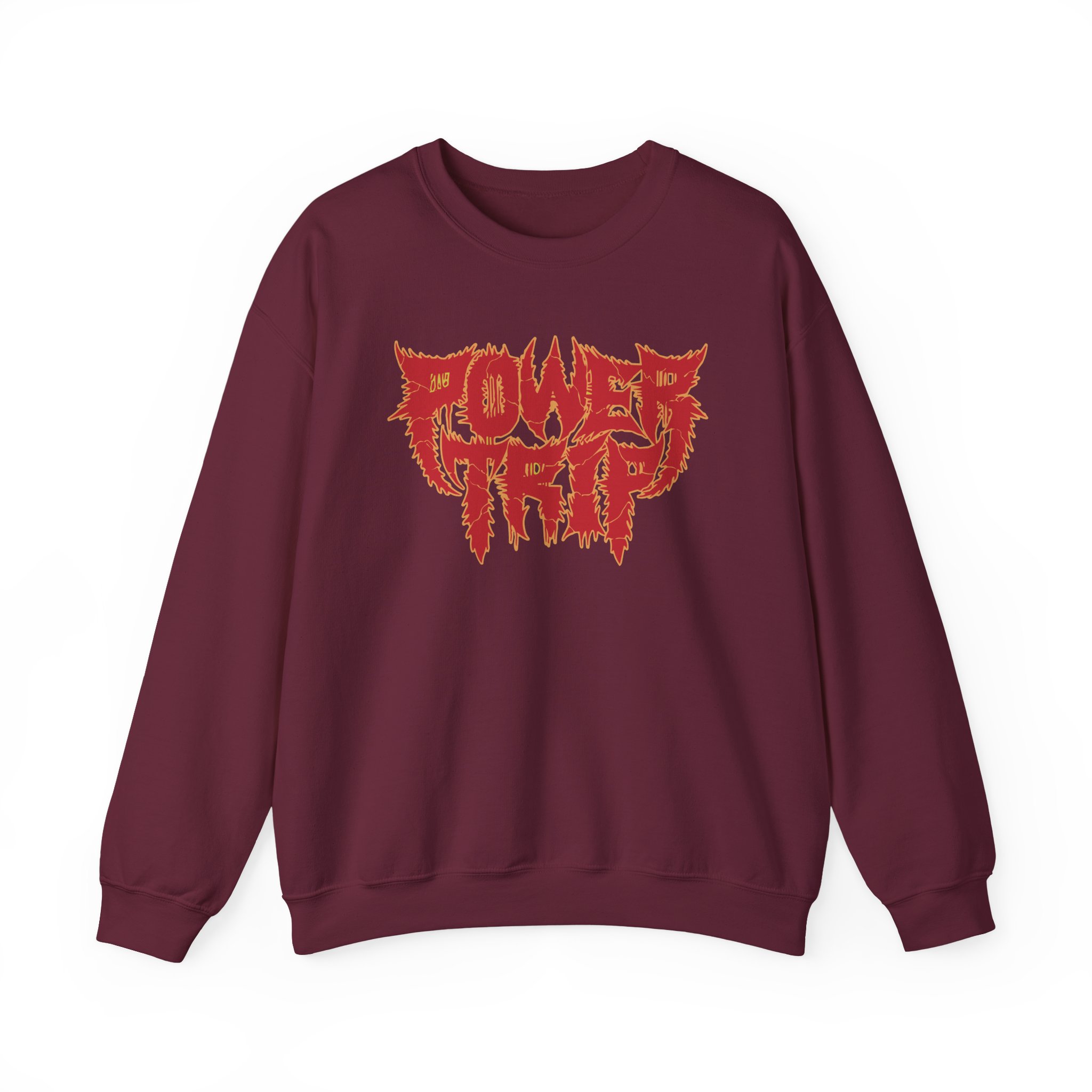 Power Trip Spikey Snake Unisex Heavy Blendâ„¢ Crewneck Sweatshirt
