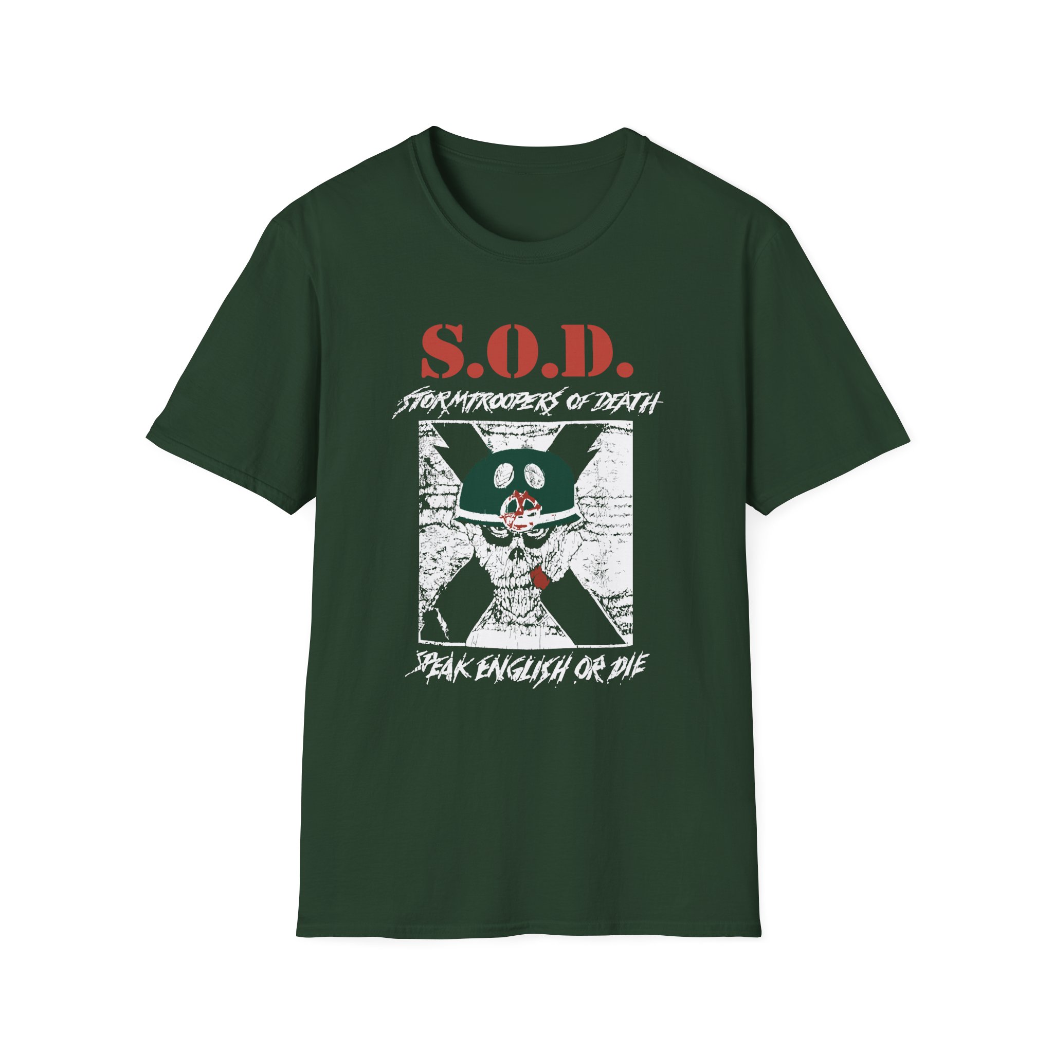 Stormtroopers of Death Vintage 80’s Sod Unisex Softstyle T-Shirt