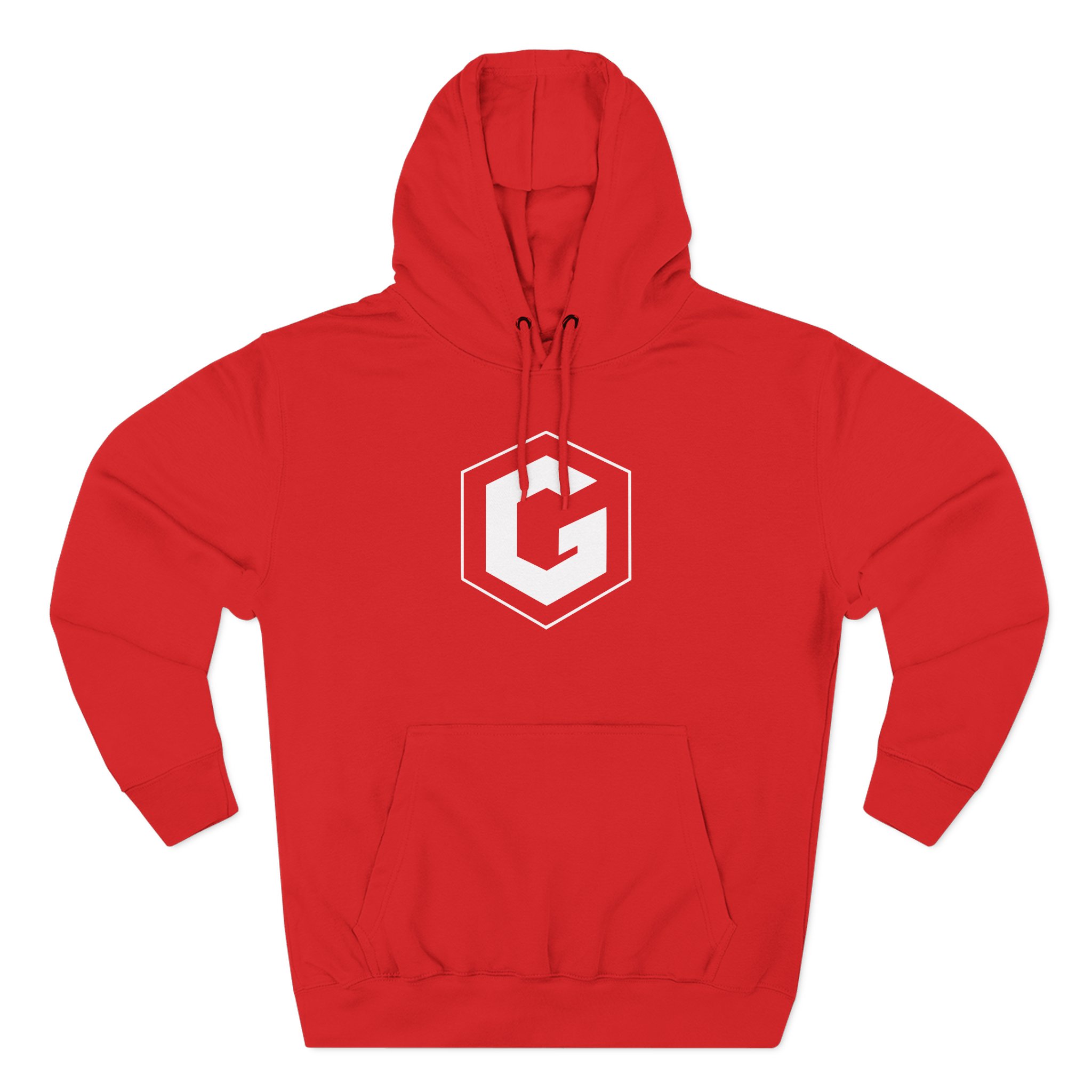 Grian Three-Panel Fleece Hoodie