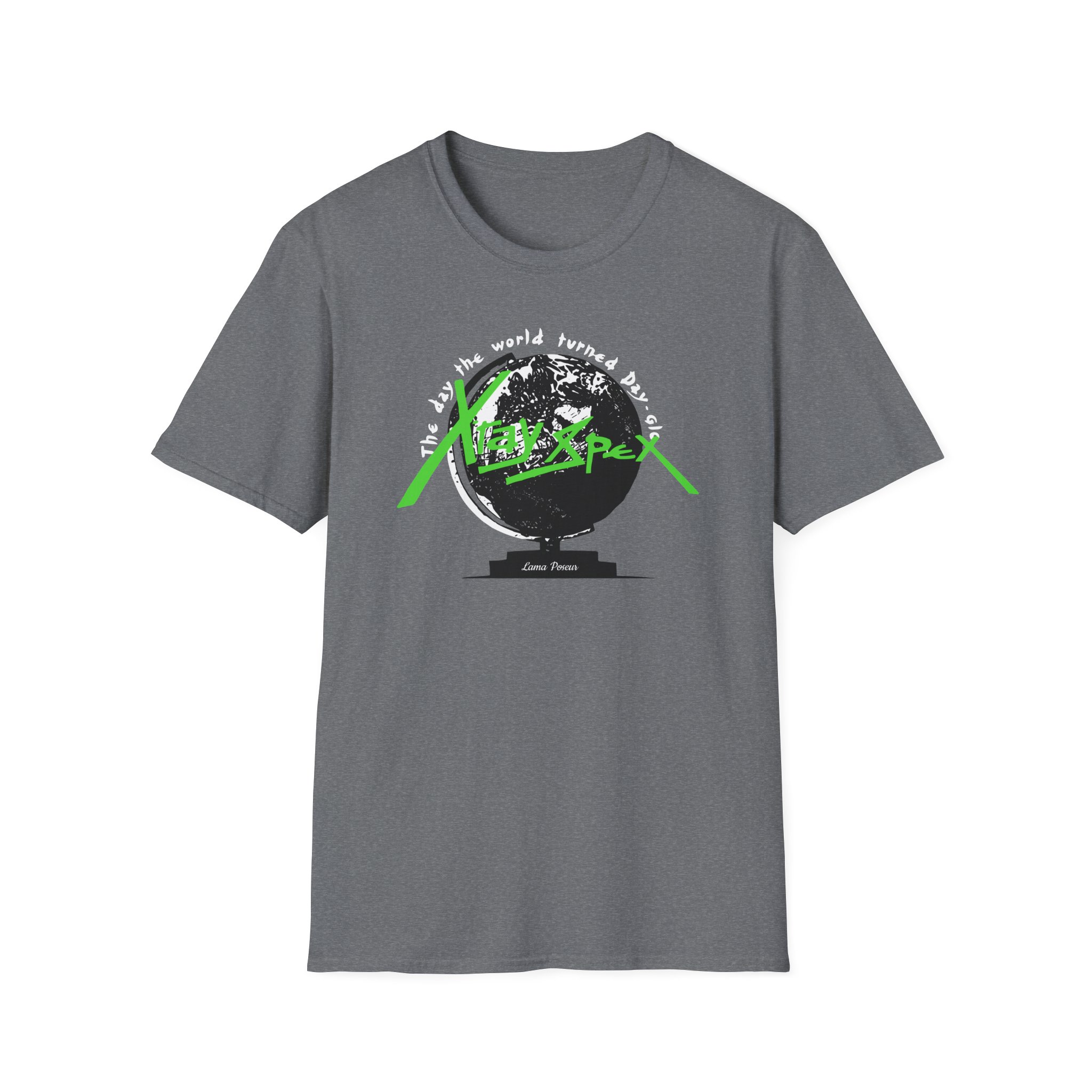 X-ray Spex Day-Glo Globe Unisex Softstyle T-Shirt