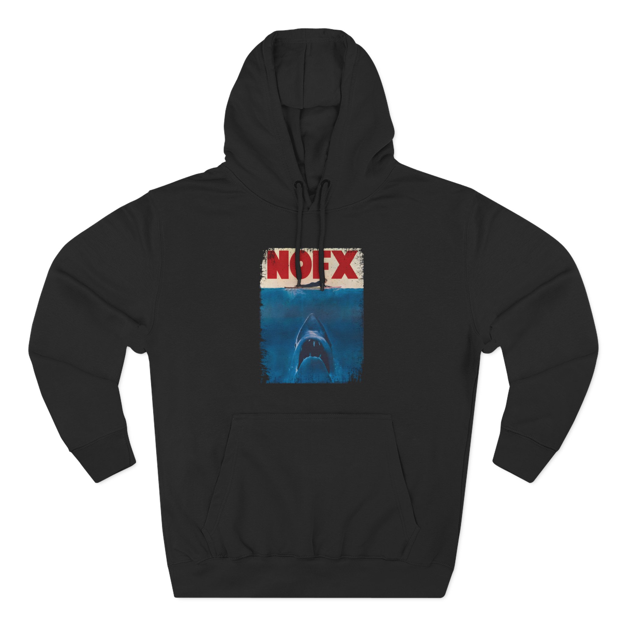 Nofx Surfer Three-Panel Fleece Hoodie