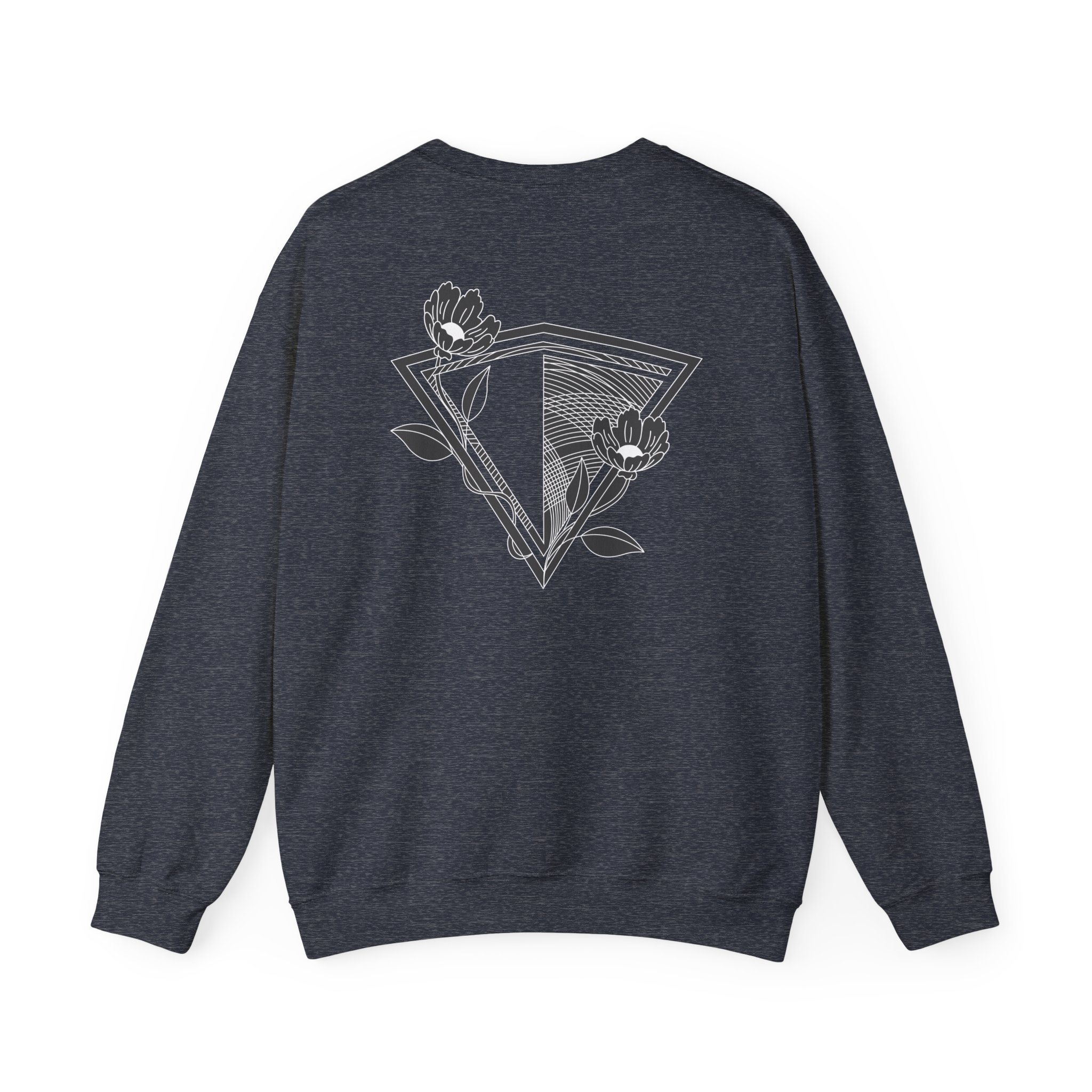 Inzo Flowers in My Heart Unisex Heavy Blendâ„¢ Crewneck Sweatshirt