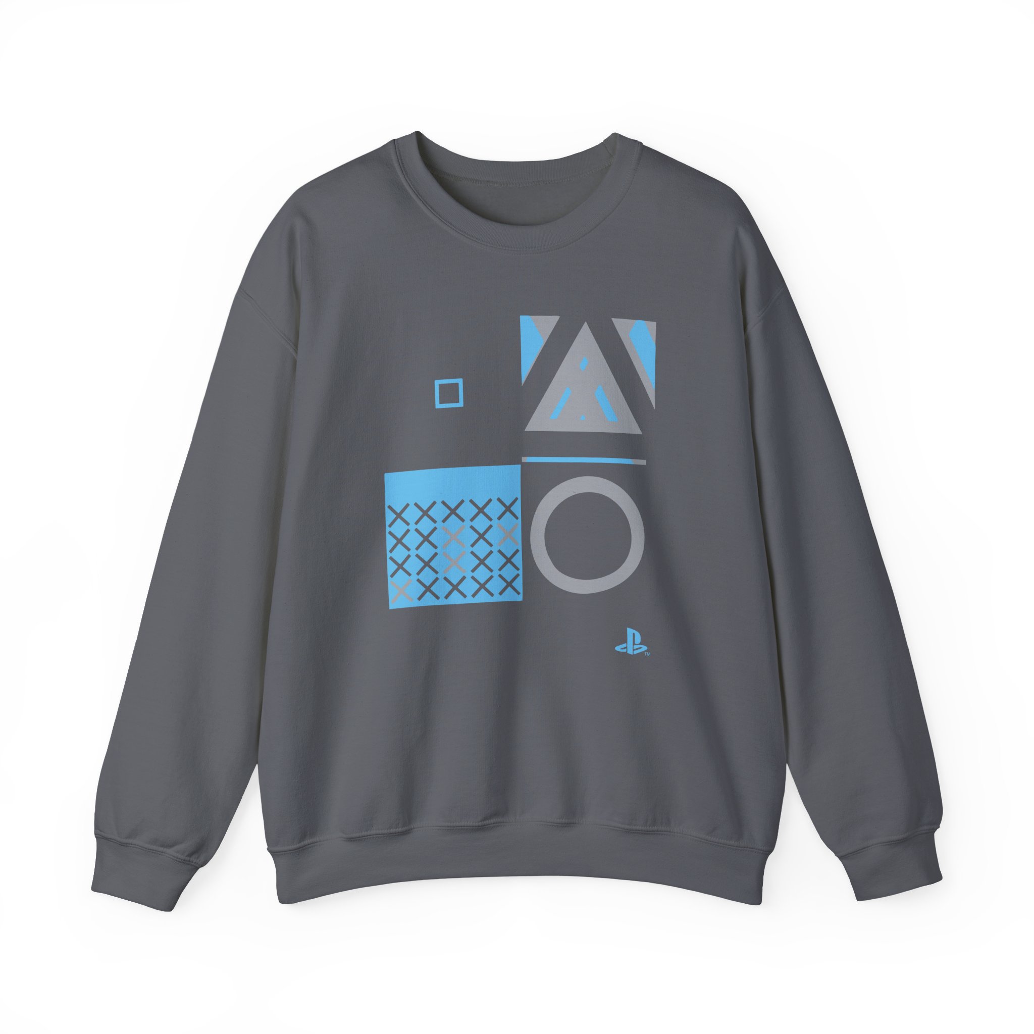 Playstation Unisex Heavy Blendâ„¢ Crewneck Sweatshirt