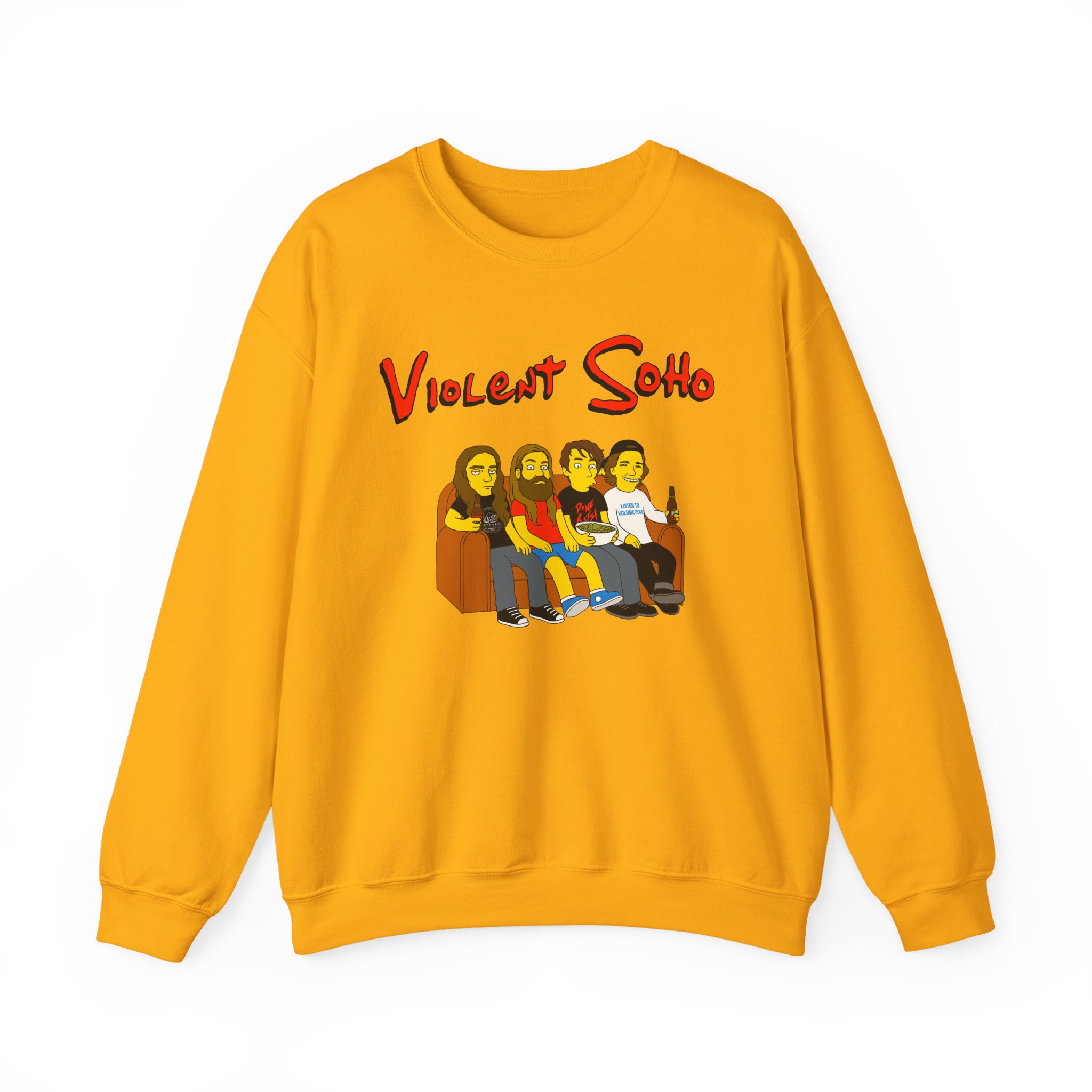 Violent Soho Springfield 4122 Unisex Heavy Blendâ„¢ Crewneck Sweatshirt