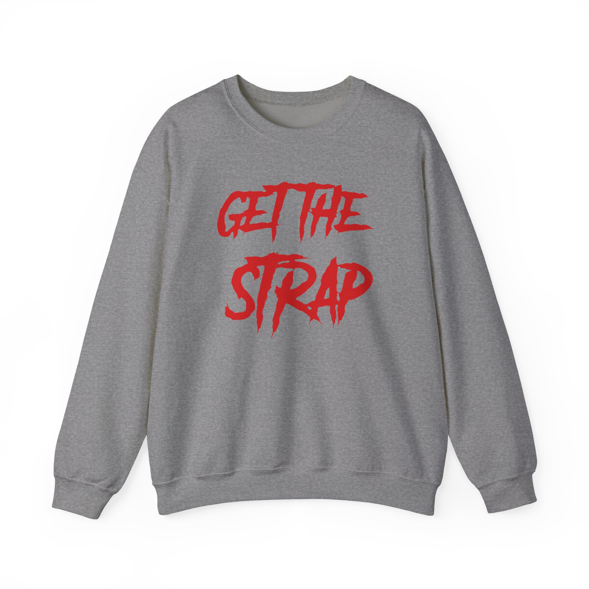 50 Cent Get the Strap Unisex Heavy Blendâ„¢ Crewneck Sweatshirt