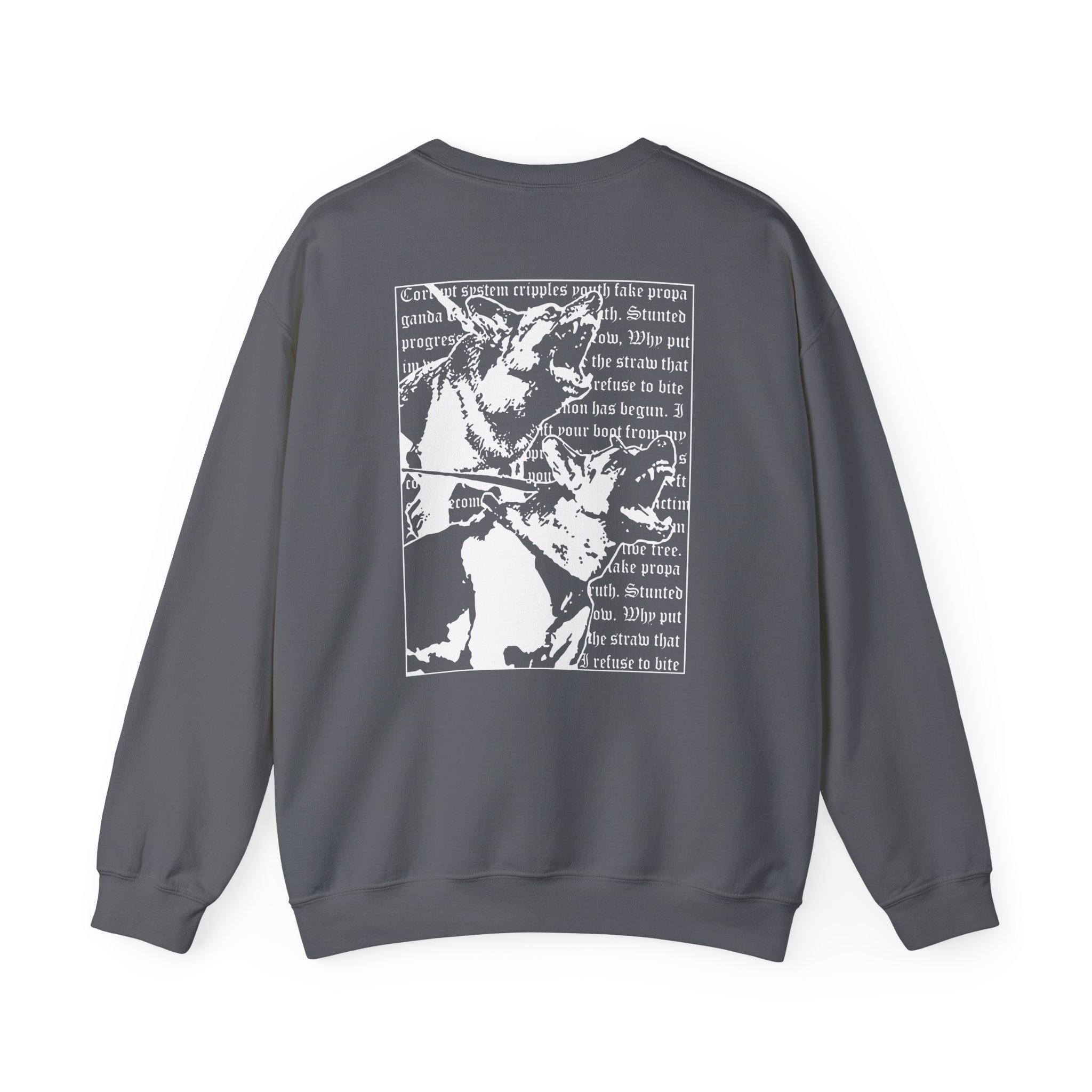 Jesus Piece Oppressor Unisex Heavy Blendâ„¢ Crewneck Sweatshirt