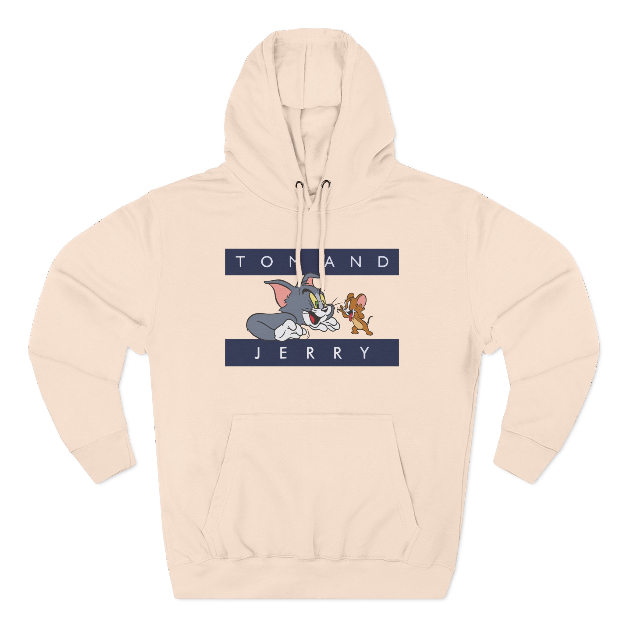 Fede Vigevani Tom and Jerry Three-Panel Fleece Hoodie