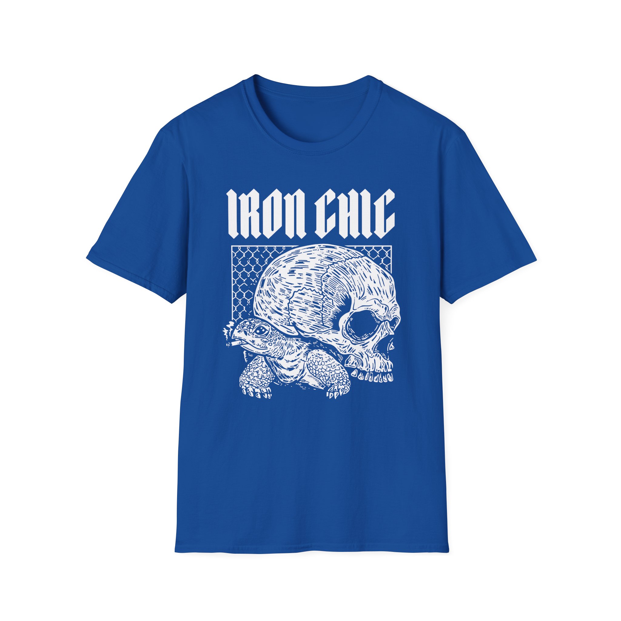 Iron Chic Turtle Unisex Softstyle T-Shirt