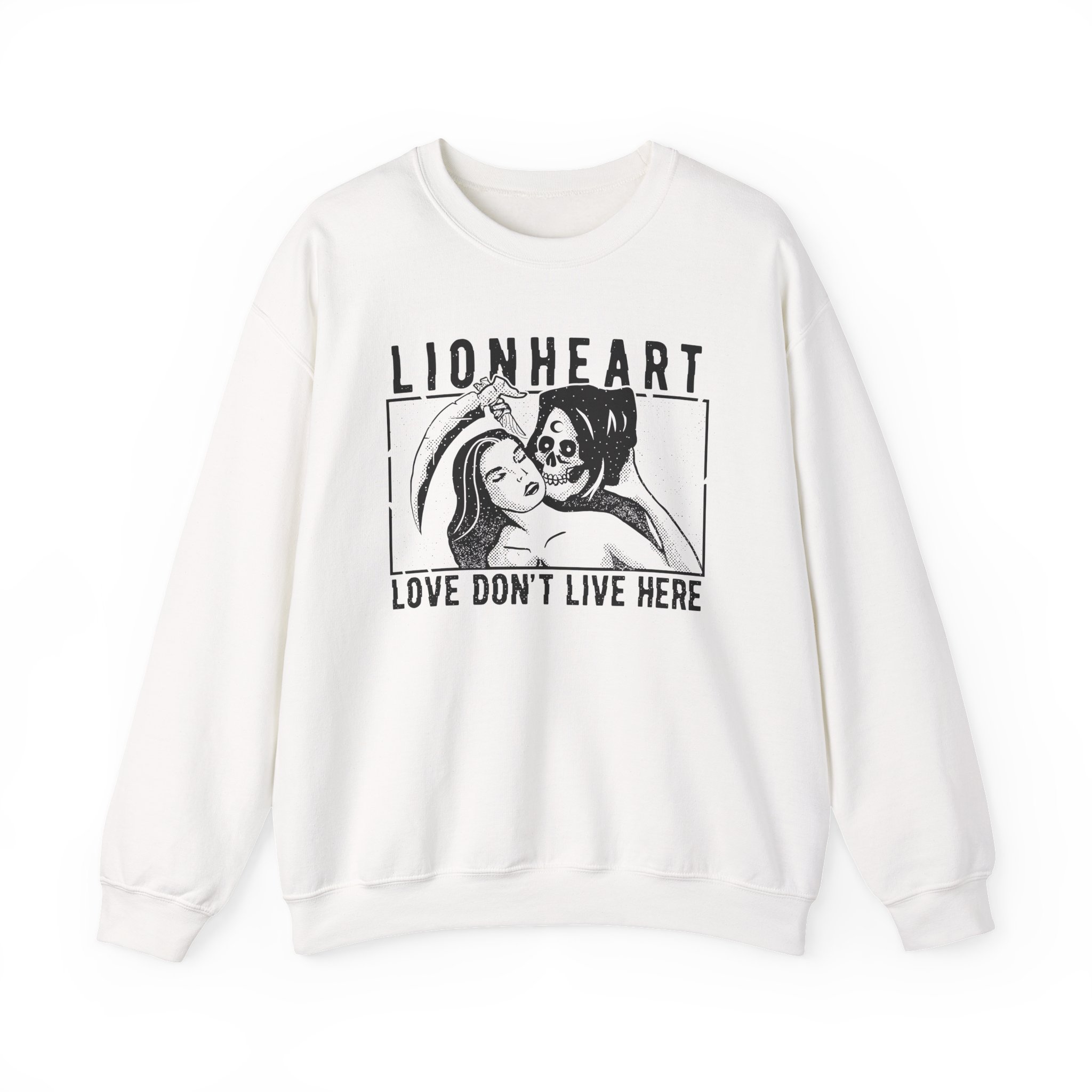 Lionheart "Love Don't Reaper" Unisex Heavy Blendâ„¢ Crewneck Sweatshirt
