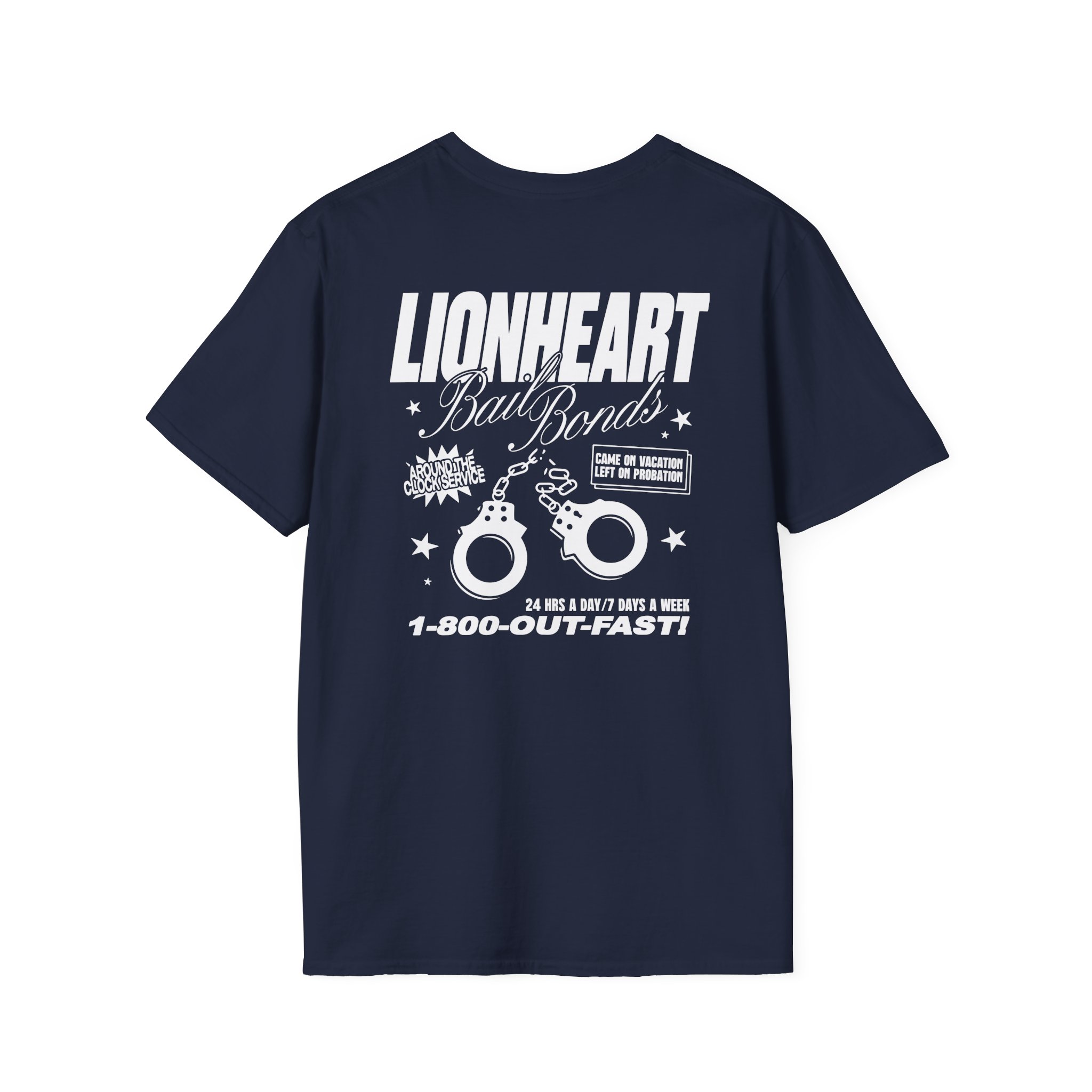 Lionheart "Bail Bonds" Unisex Softstyle T-Shirt
