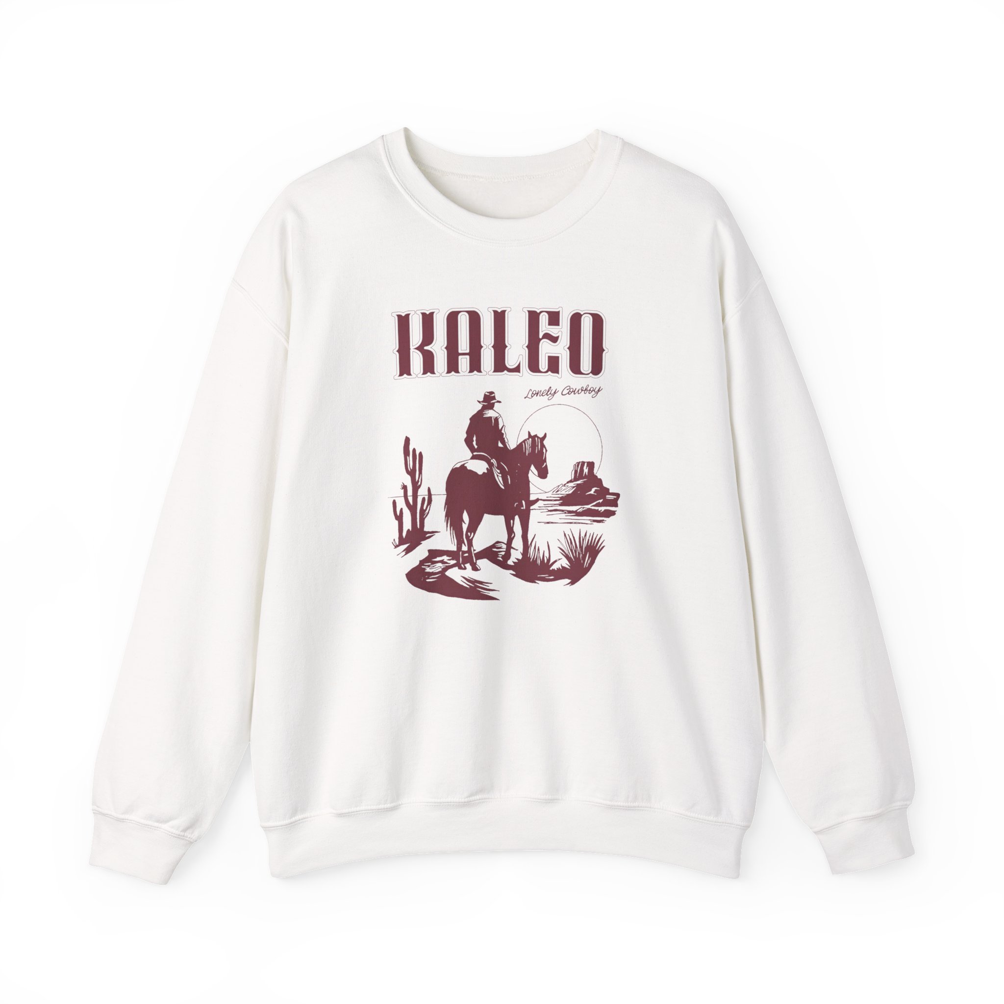 Kaleo Lonely Cowboy Unisex Heavy Blendâ„¢ Crewneck Sweatshirt