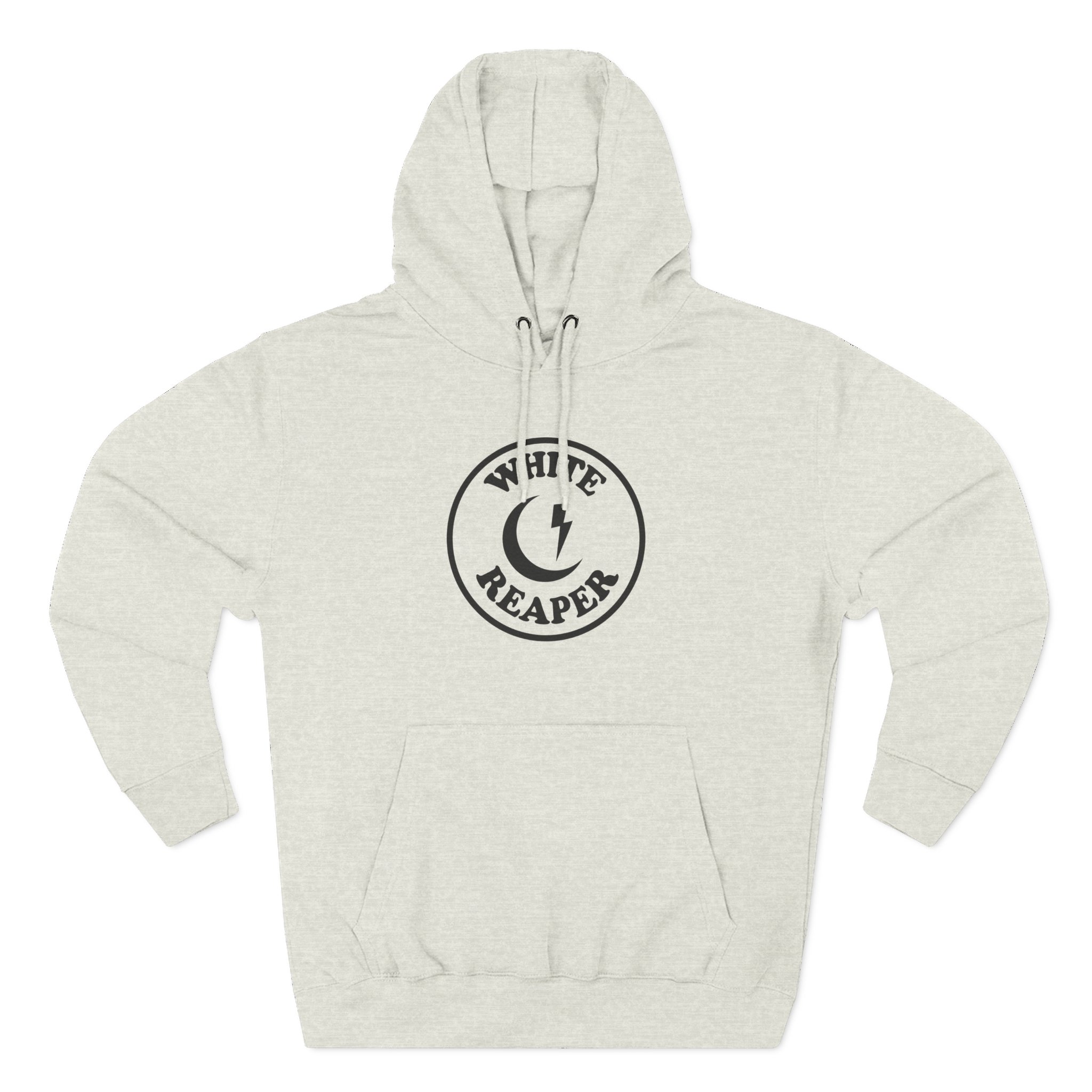 White Reaper Three-Panel Fleece Hoodie