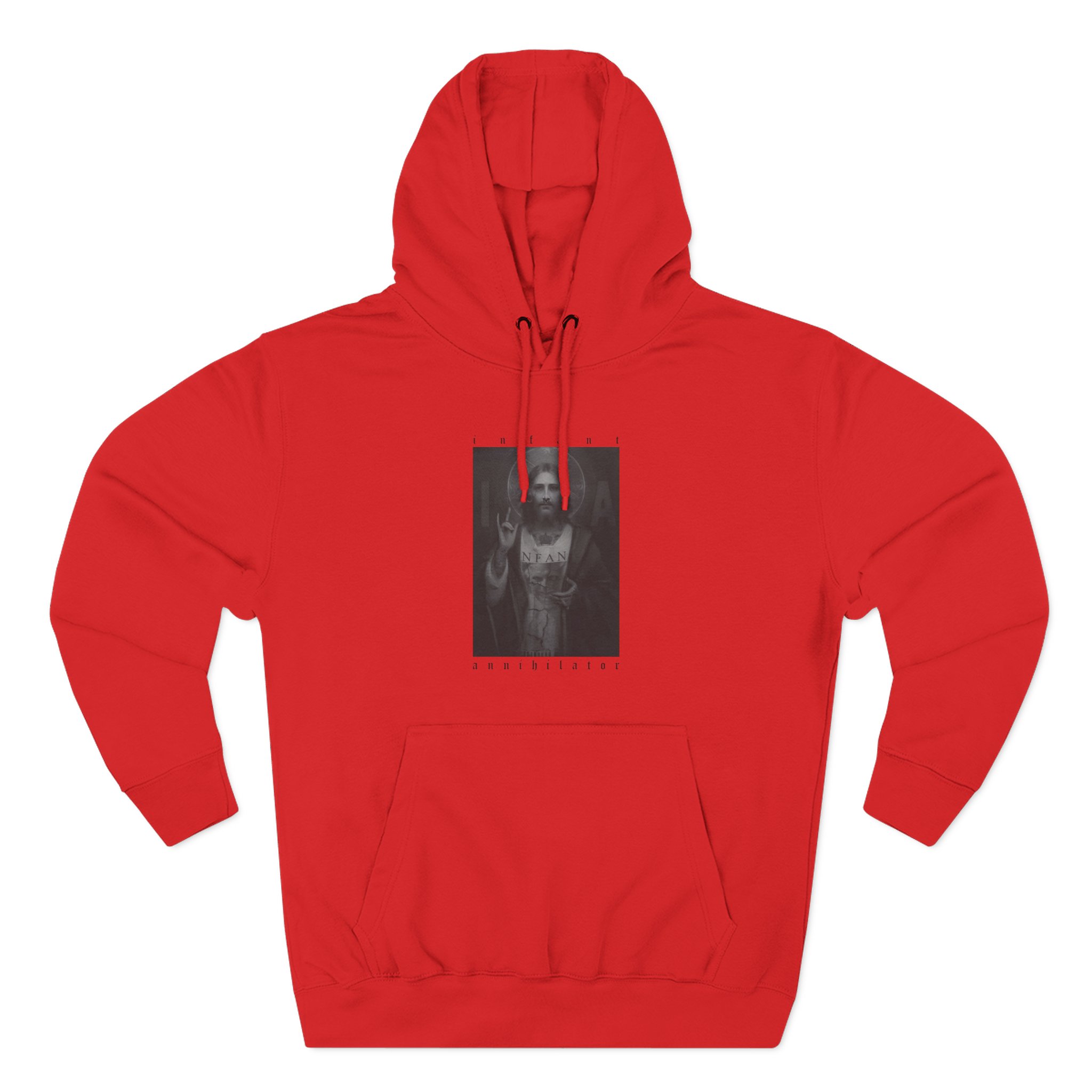 Infant Annihilator Jesus Three-Panel Fleece Hoodie