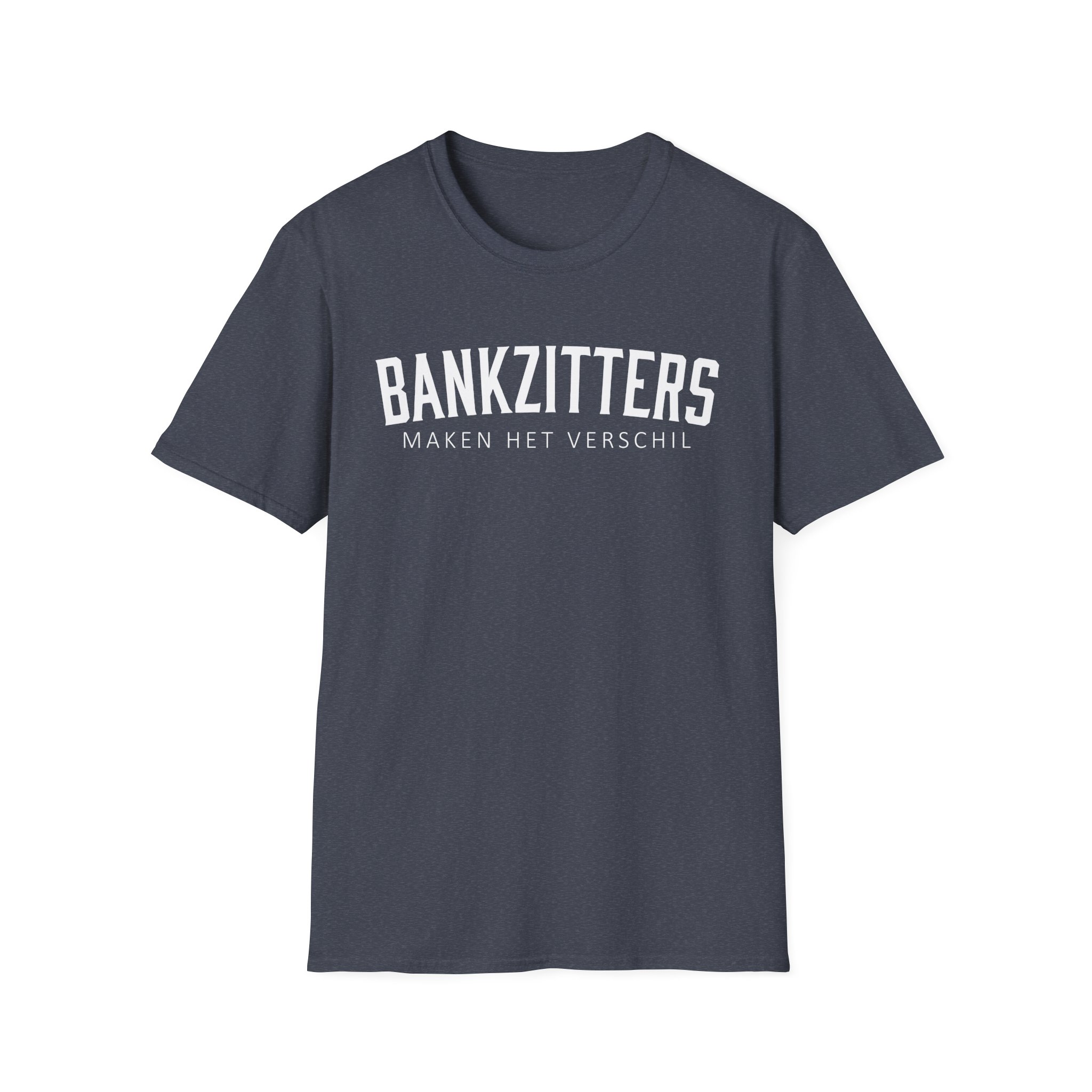 Bankzitters Maken Het Verschil Unisex Softstyle T-Shirt