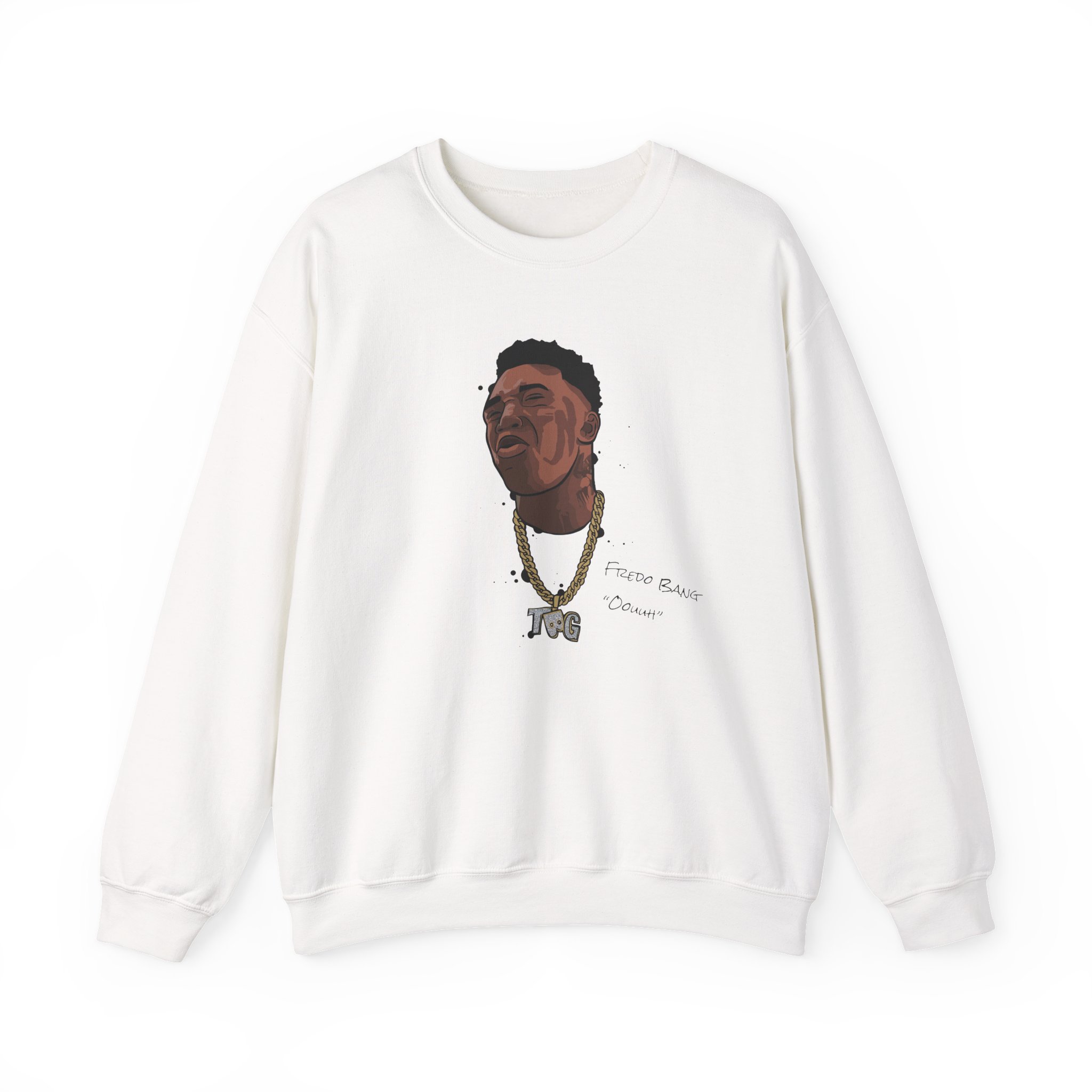 Fredo Bang Oouuh Unisex Heavy Blendâ„¢ Crewneck Sweatshirt