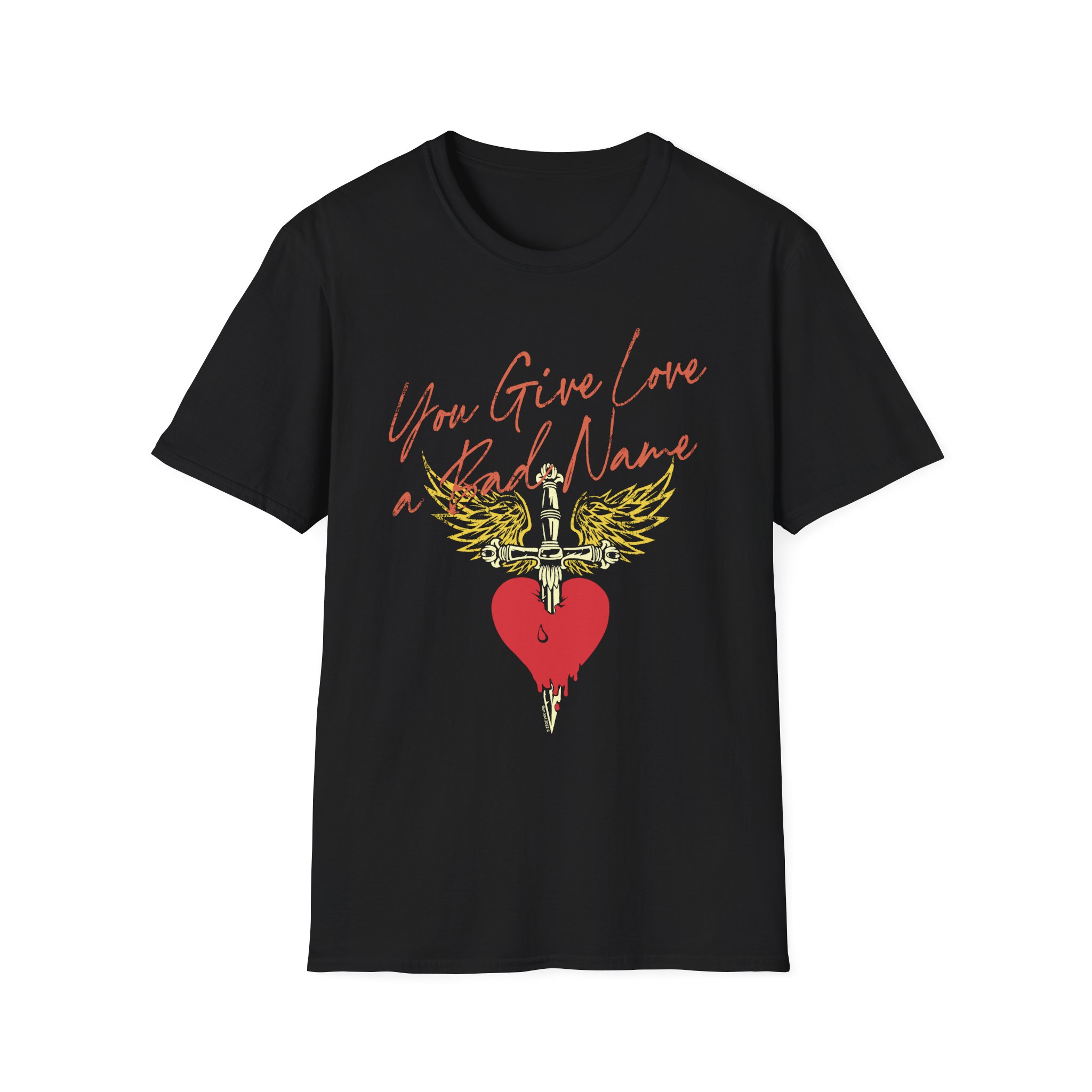 Bon Jovi You Give Love a Bad Name Unisex Softstyle T-Shirt