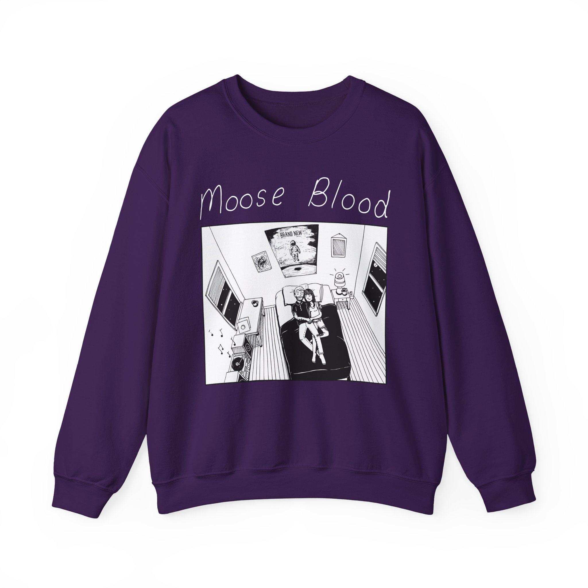Moose Blood Band Unisex Heavy Blendâ„¢ Crewneck Sweatshirt