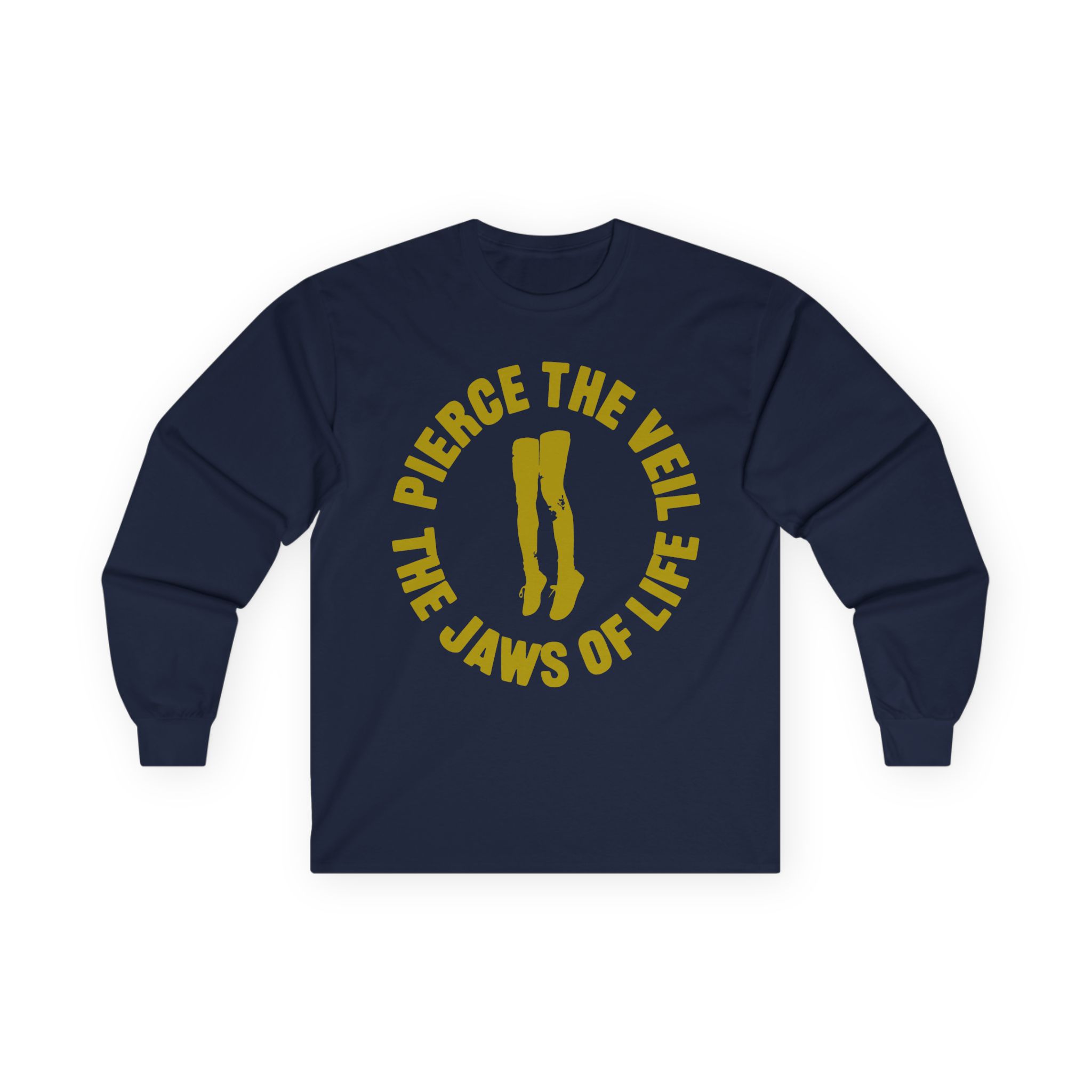 Pierce the Veil Jaws of Life Tie Dye Unisex Ultra Cotton Long Sleeve Tee