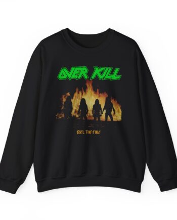 Overkill Feel the Fire Unisex Heavy Blend™ Crewneck Sweatshirt