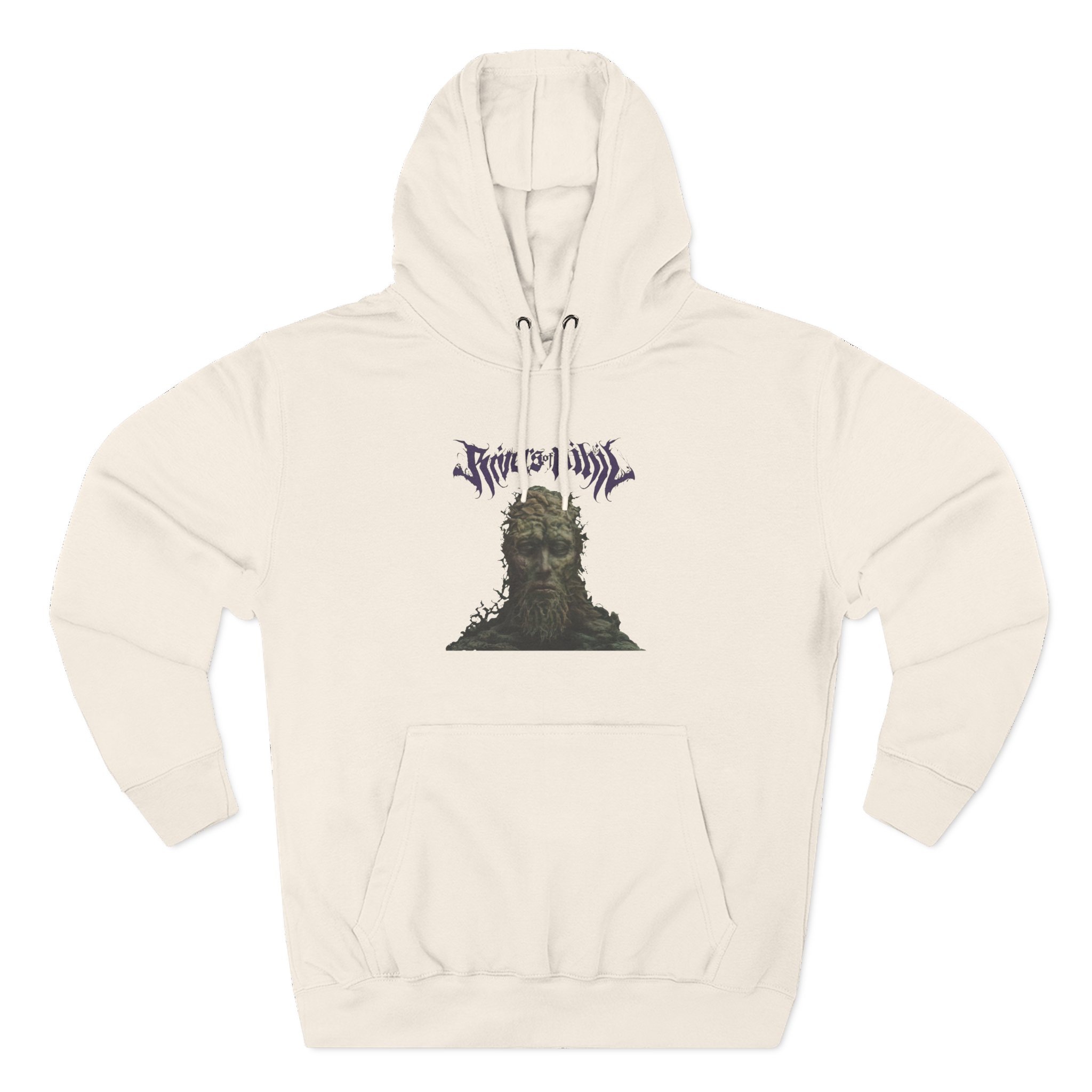 Rivers of Nihil Where Owls Know My Name Three-Panel Fleece Hoodie