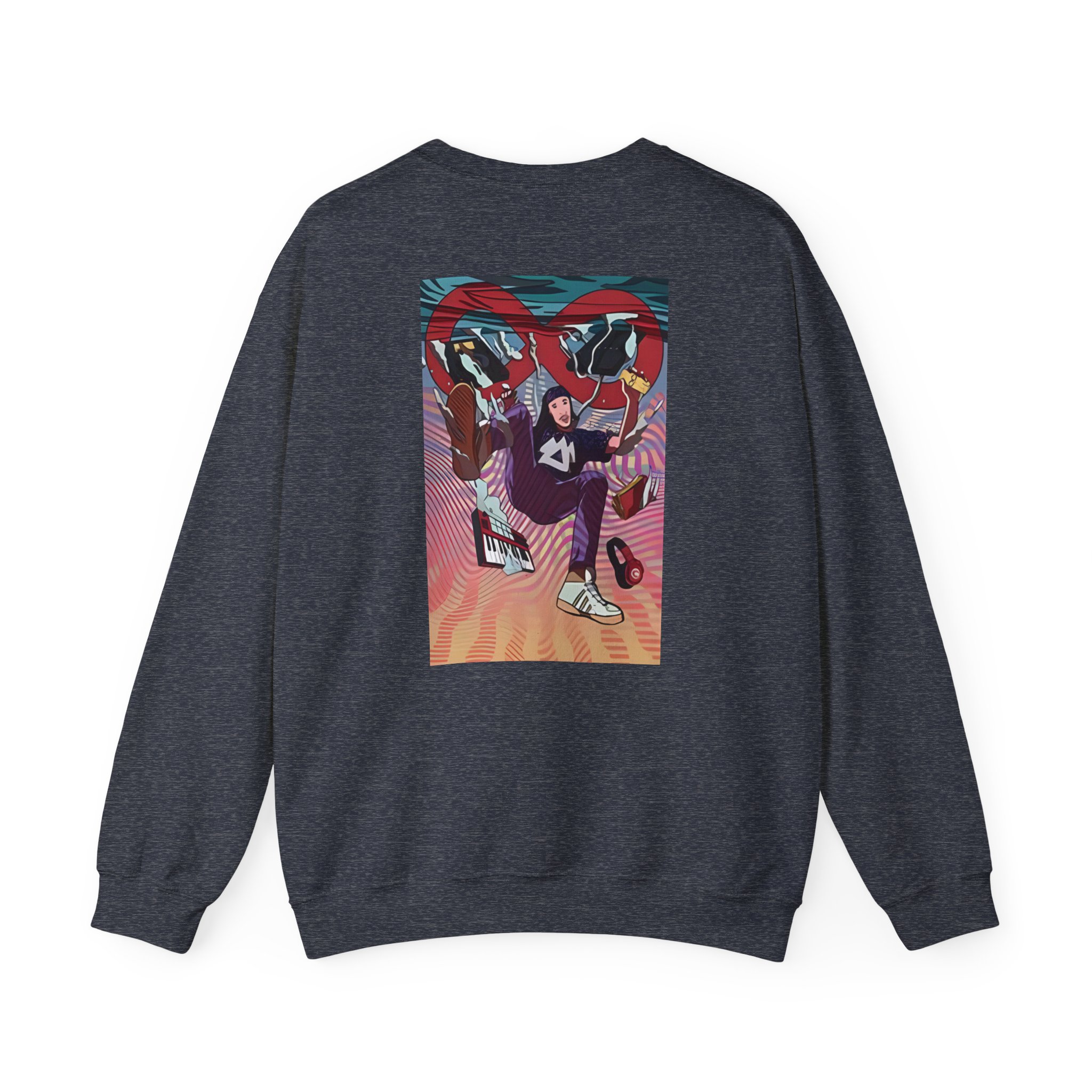 Liquid Stranger Unisex Heavy Blendâ„¢ Crewneck Sweatshirt