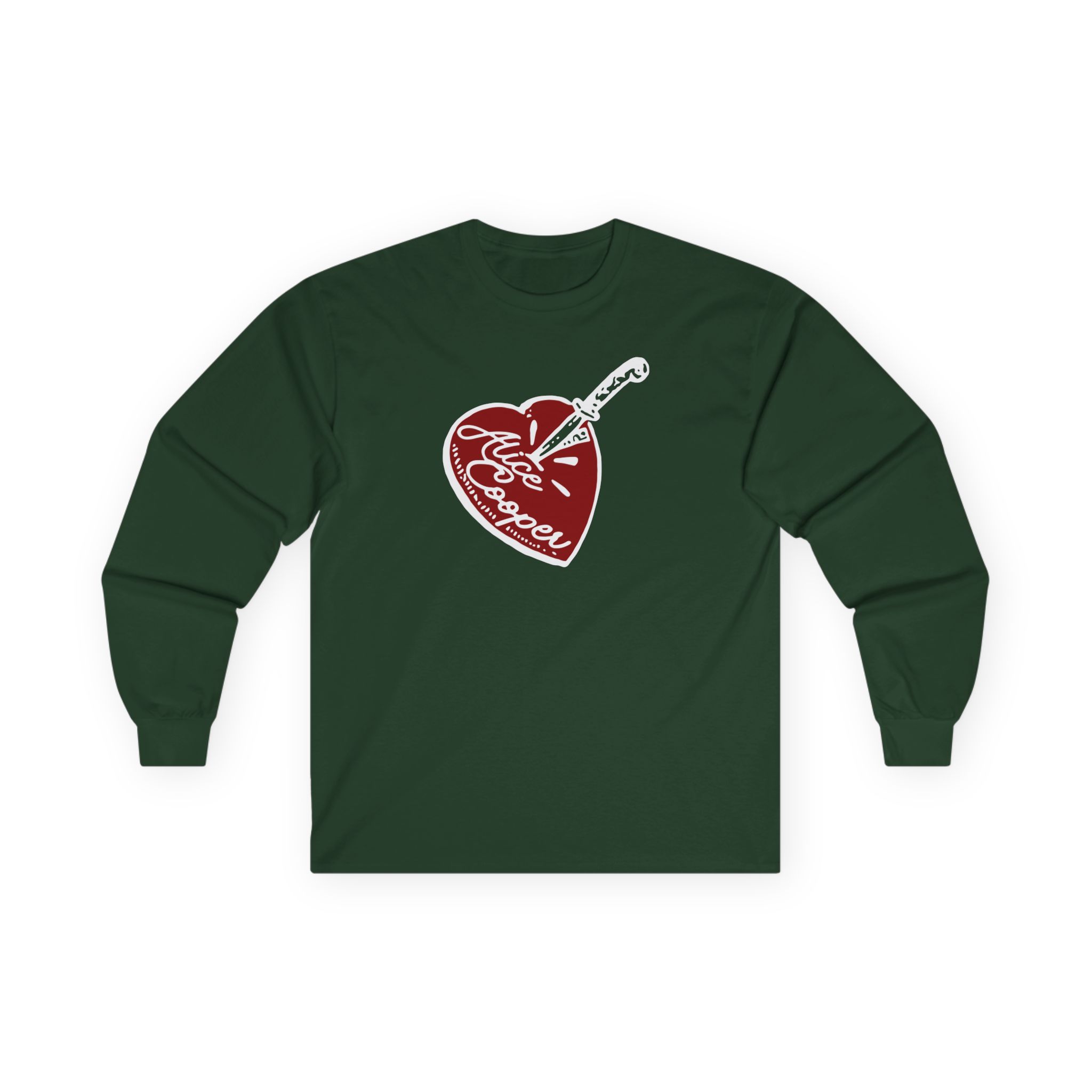 Alice Cooper Stab Heart Unisex Ultra Cotton Long Sleeve Tee