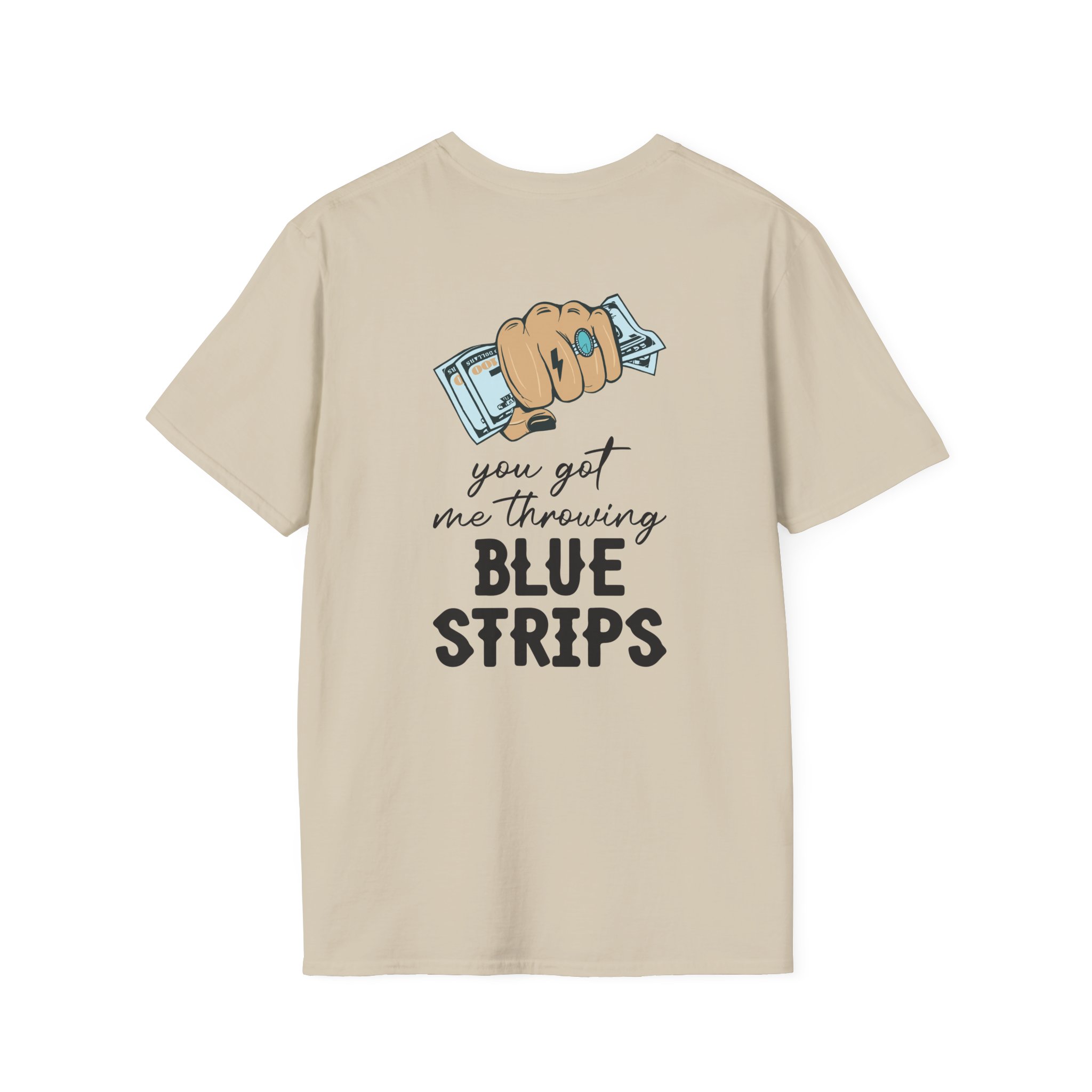 Jessie Murph Blue Strips Unisex Softstyle T-Shirt