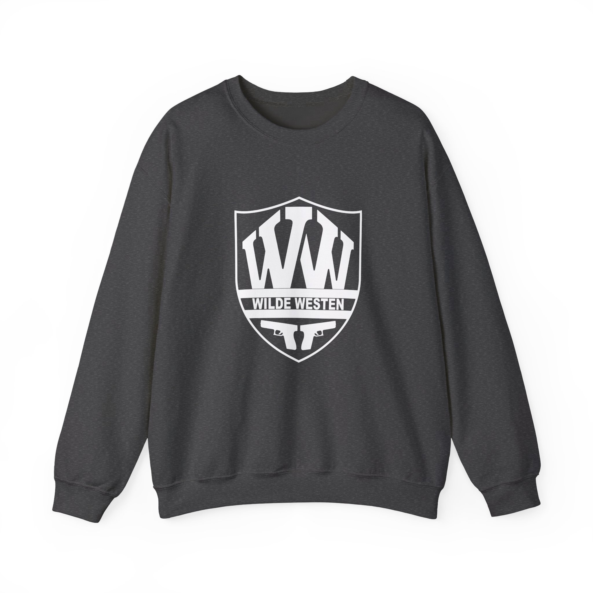 Mula B Louis Wilde Westen Logo Unisex Heavy Blendâ„¢ Crewneck Sweatshirt