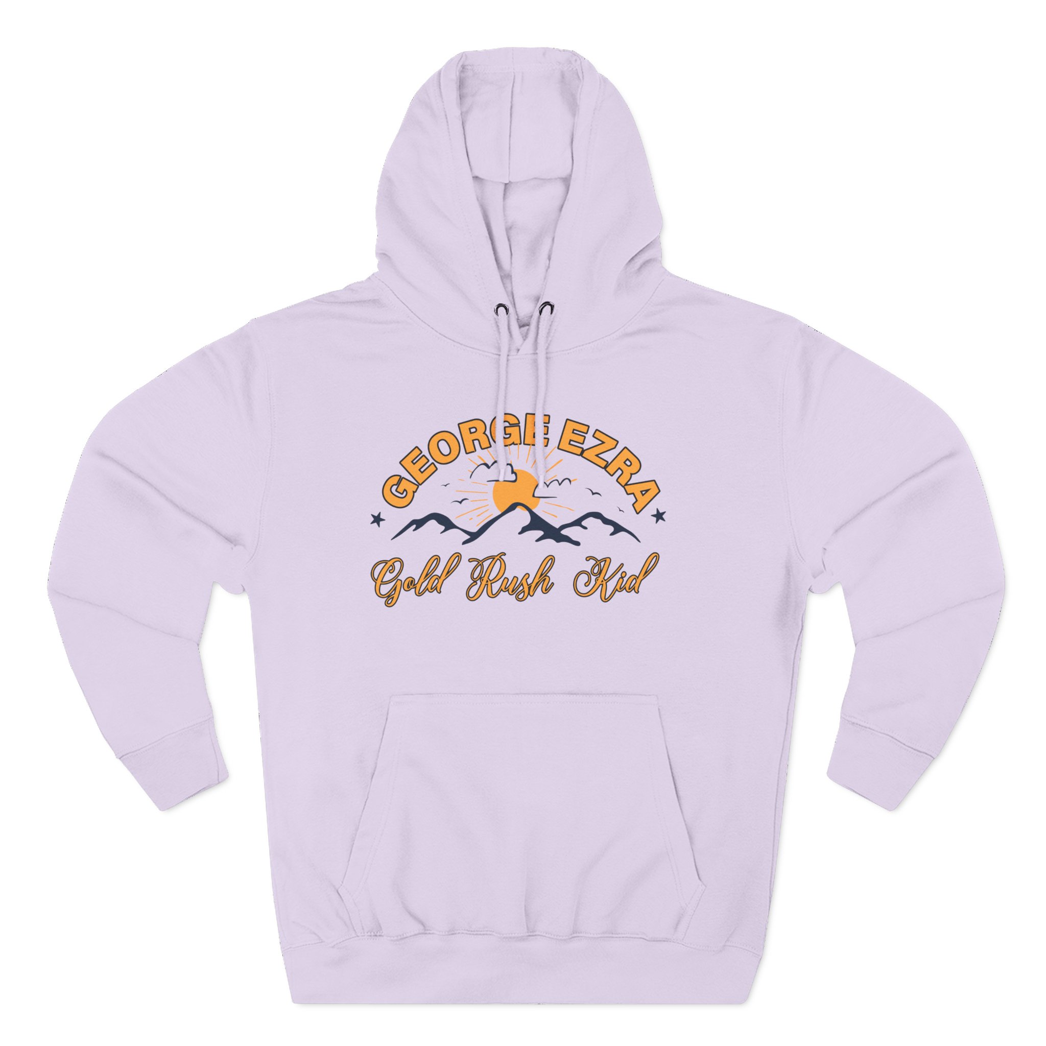George Ezra Gold Rush Kid Mountains Three-Panel Fleece Hoodie