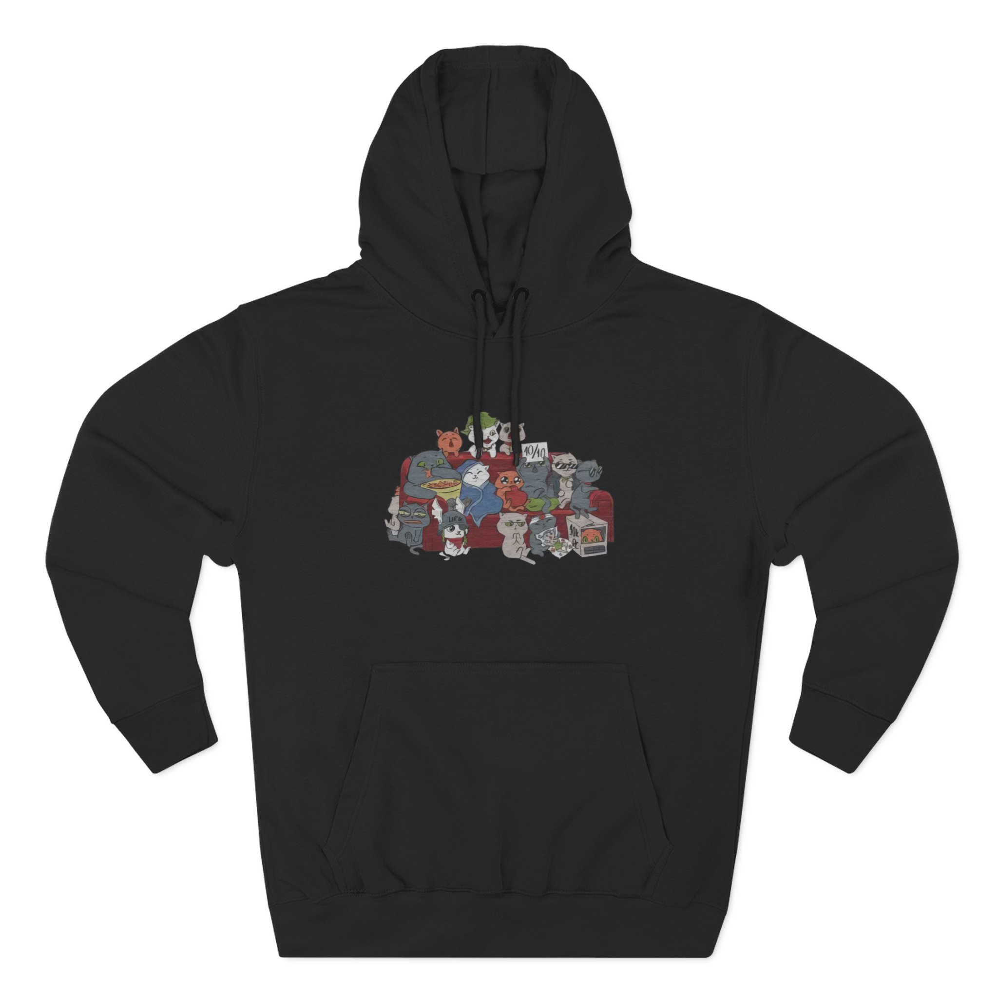 Lirik Couch Gang Three-Panel Fleece Hoodie