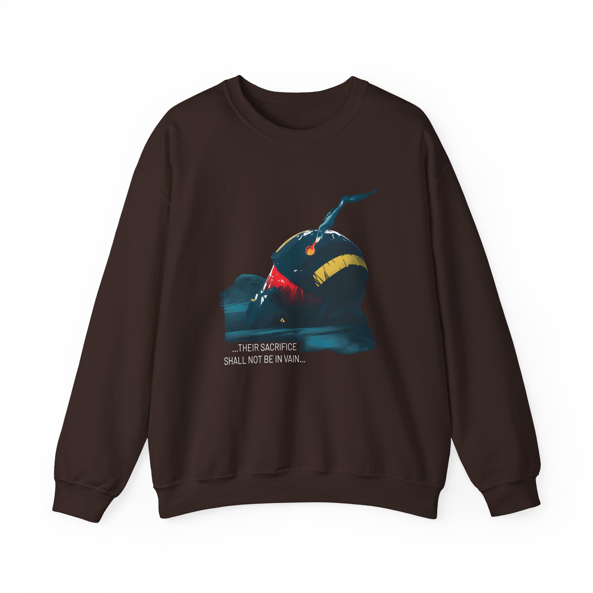 Helldivers Malevelon Creek Sacrifice Unisex Heavy Blendâ„¢ Crewneck Sweatshirt