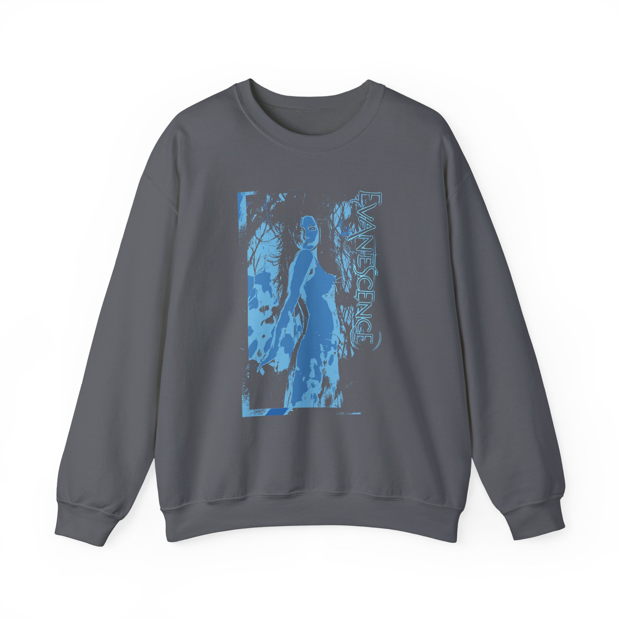 Evanescence Glitch Amy Unisex Heavy Blendâ„¢ Crewneck Sweatshirt