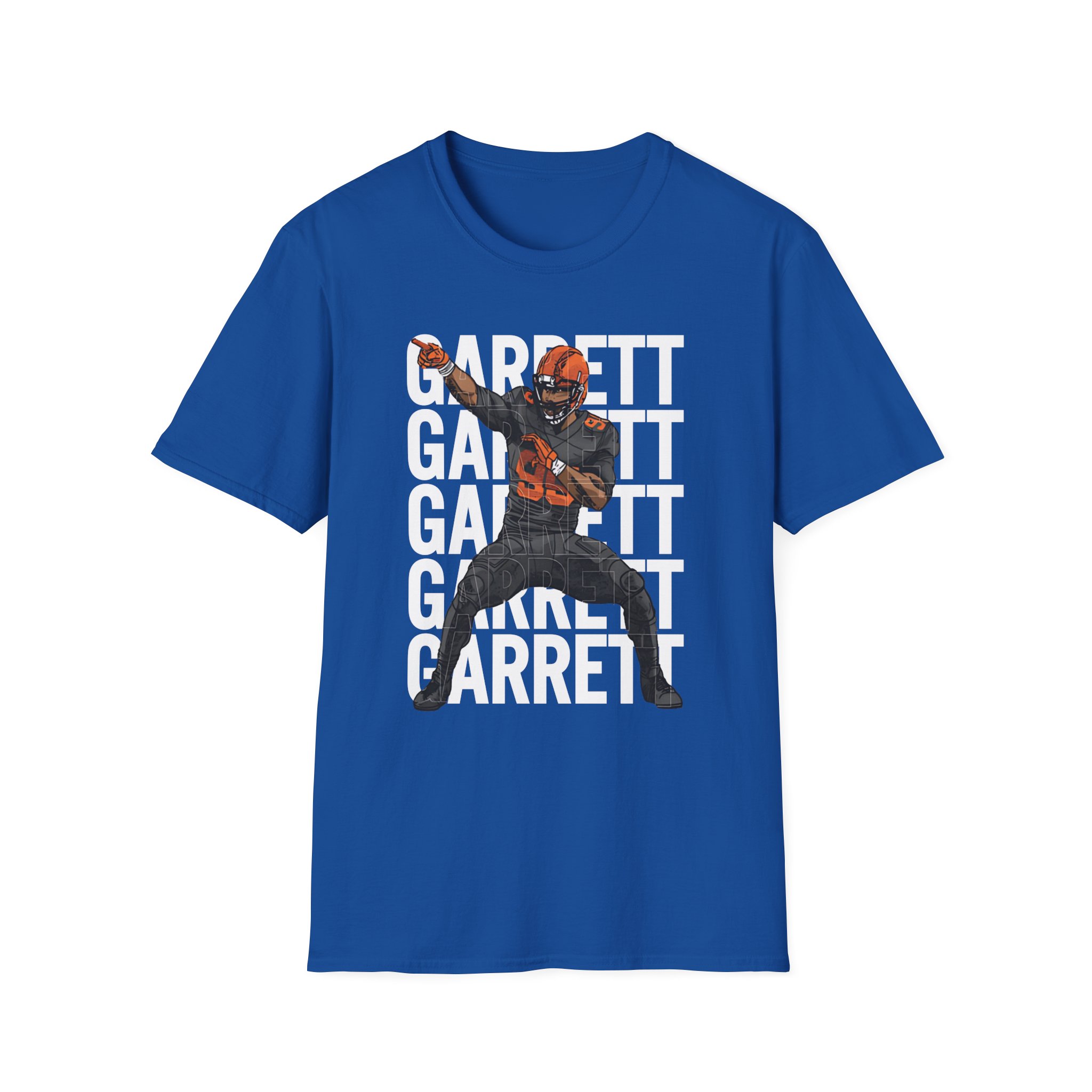 Myles Garrett Repeat Unisex Softstyle T-Shirt